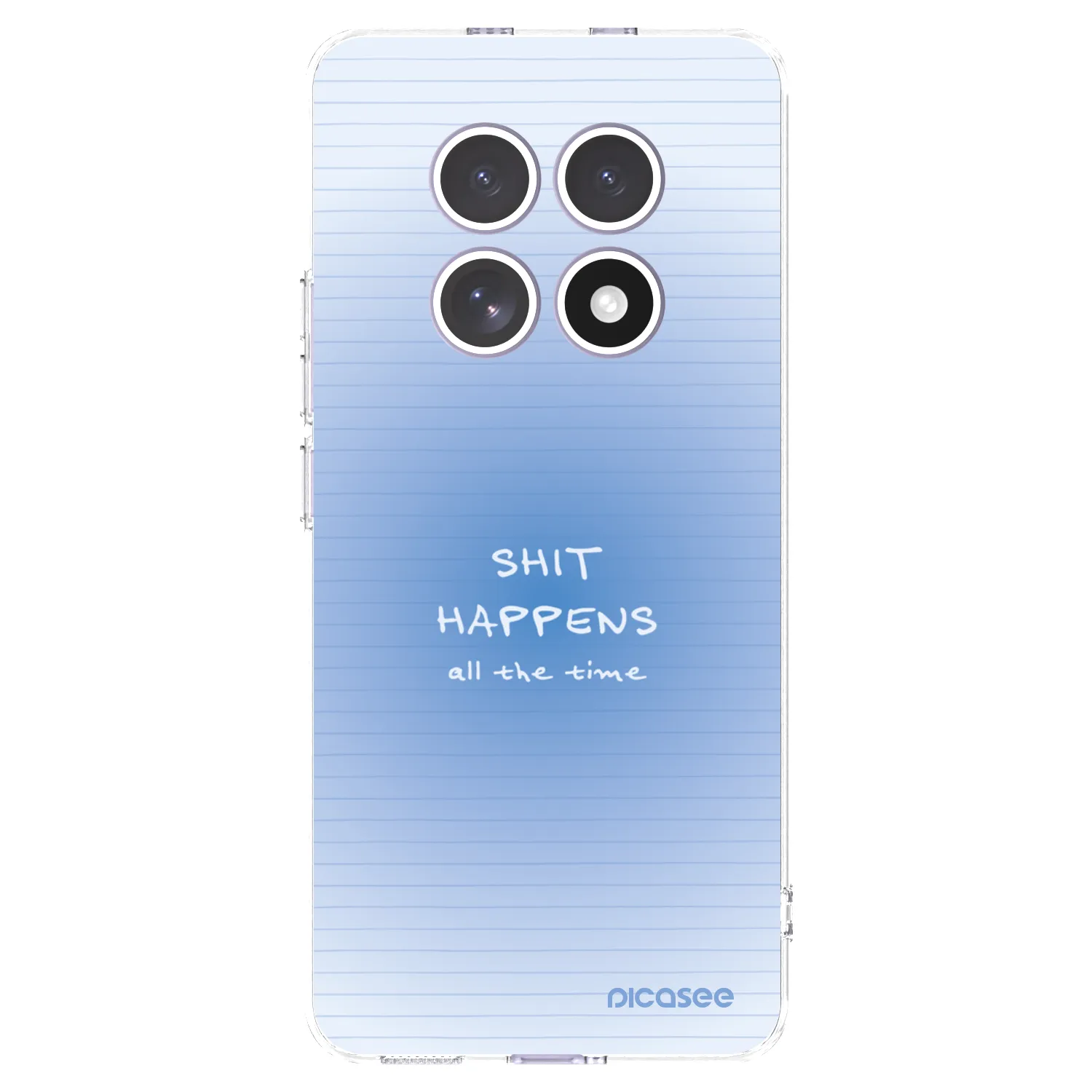 Picasee silikonowe przeźroczyste etui na Xiaomi Redmi Note 15 4G - Oops Memo