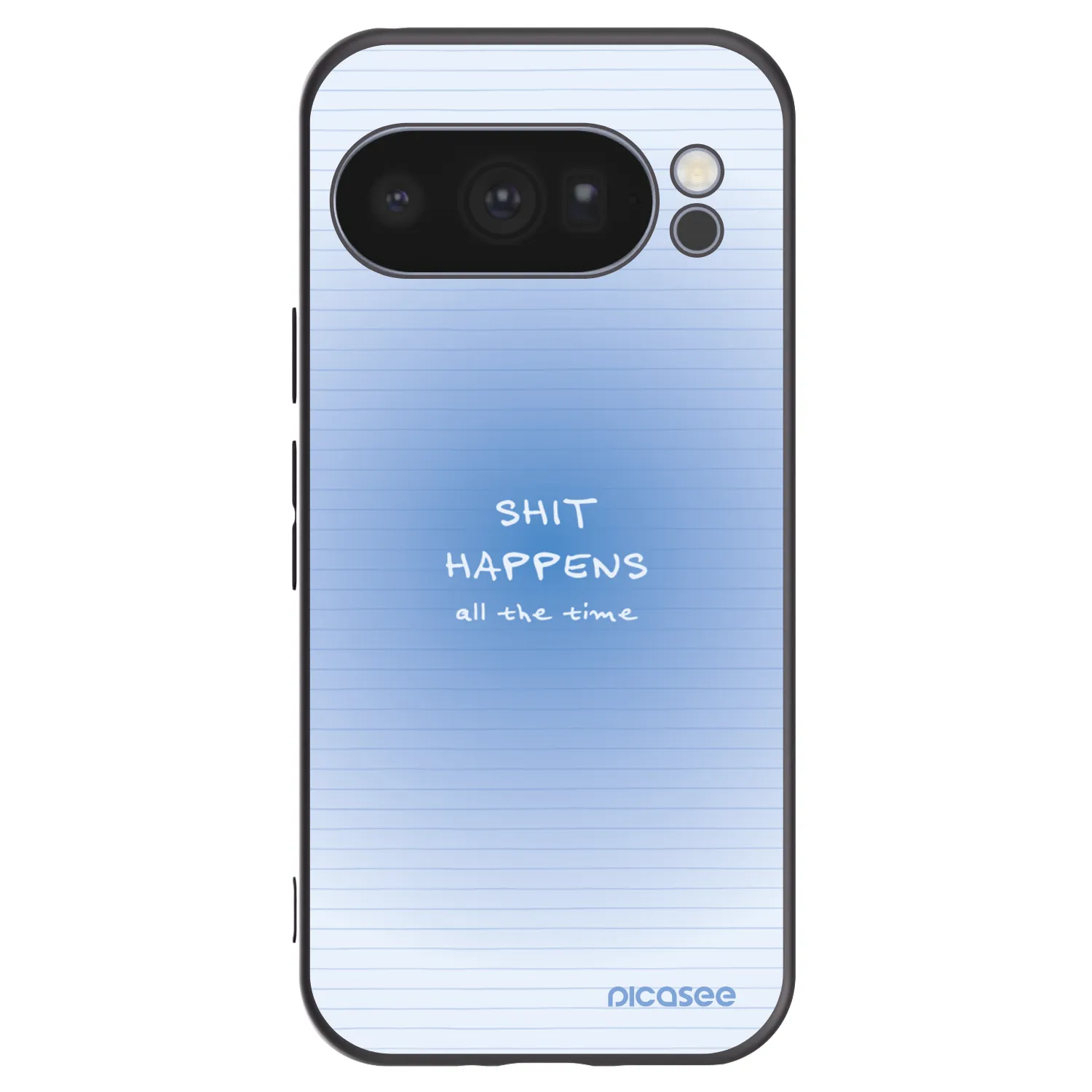 Picasee silikonowe czarne etui na Google Pixel 10 Pro - Oops Memo