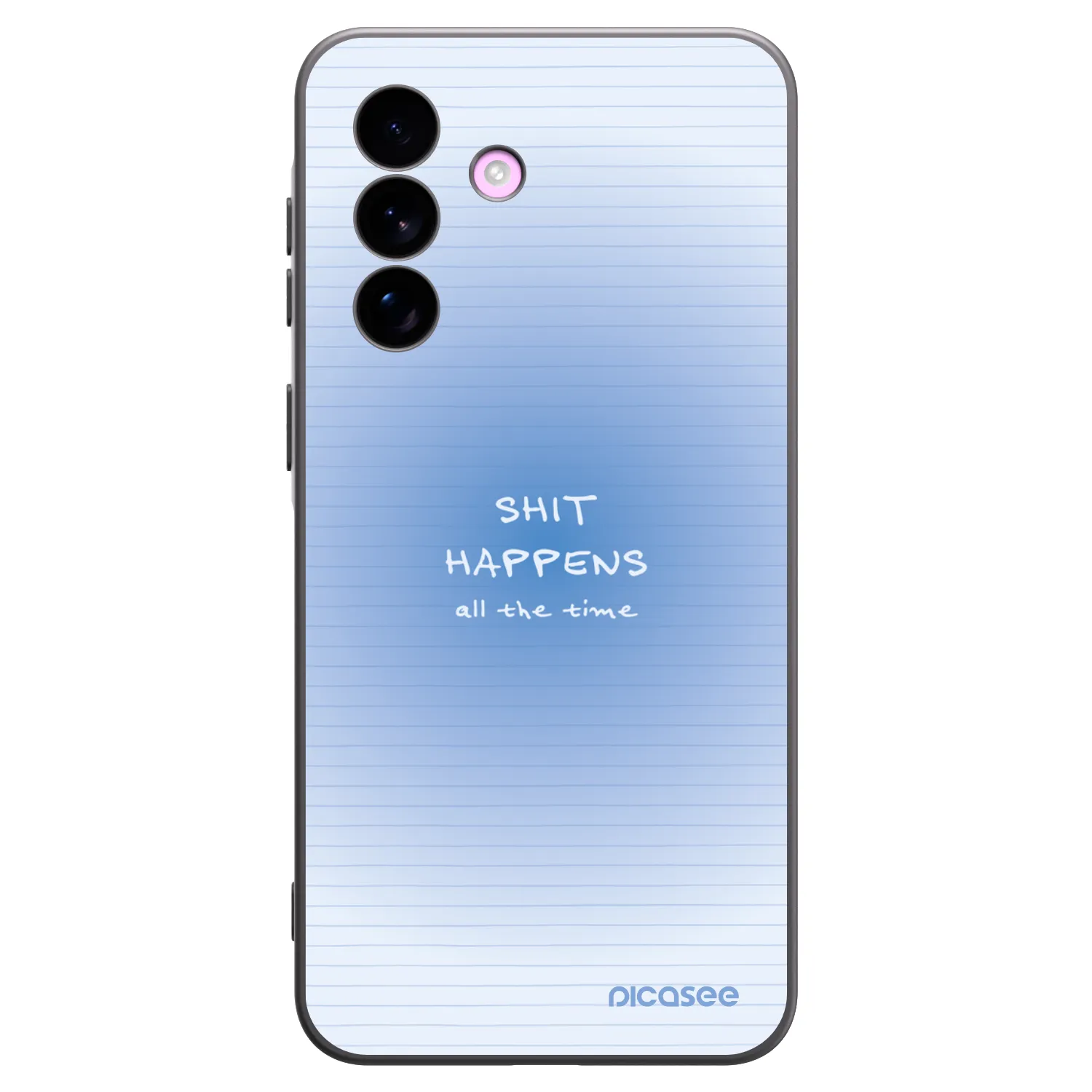 Picasee silikonowe czarne etui na Samsung Galaxy A57 5G - Oops Memo