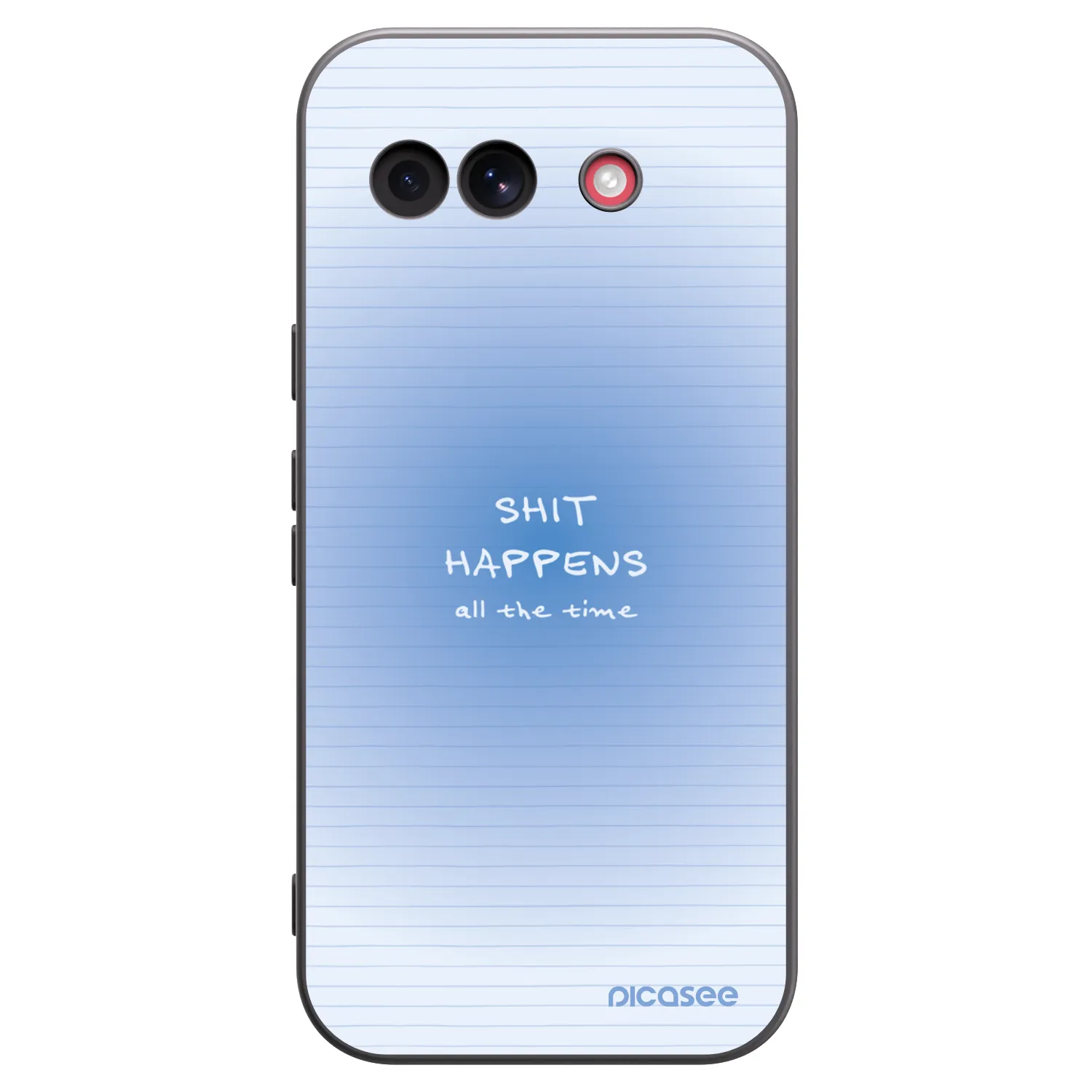 Picasee silikonowe czarne etui na Google Pixel 10a - Oops Memo