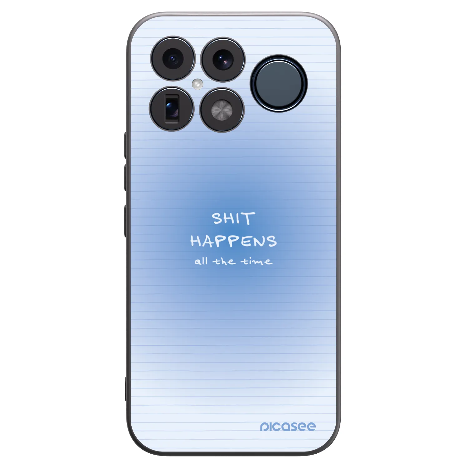 Picasee silikonowe czarne etui na Xiaomi Poco F8 Ultra - Oops Memo
