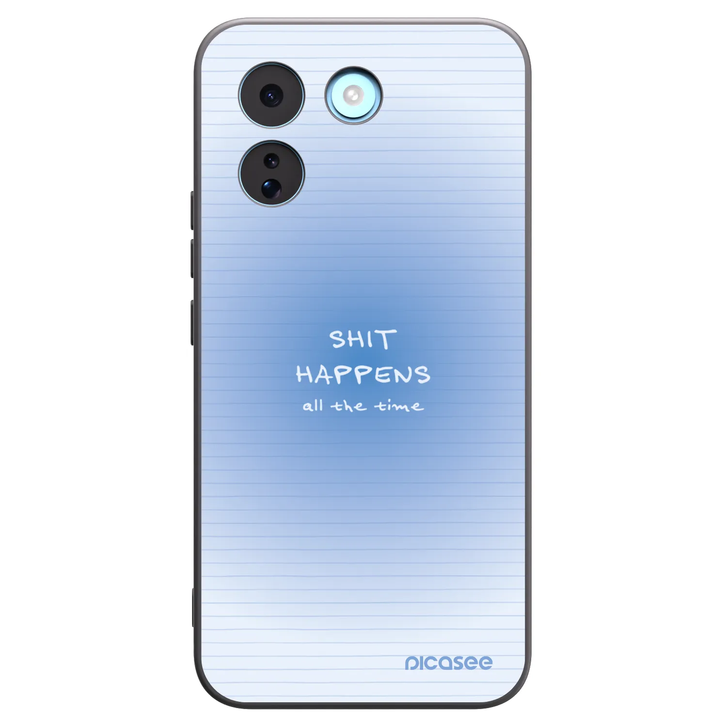 Picasee silikonowe czarne etui na Xiaomi Redmi Note 17 Pro MAX 5G - Oops Memo