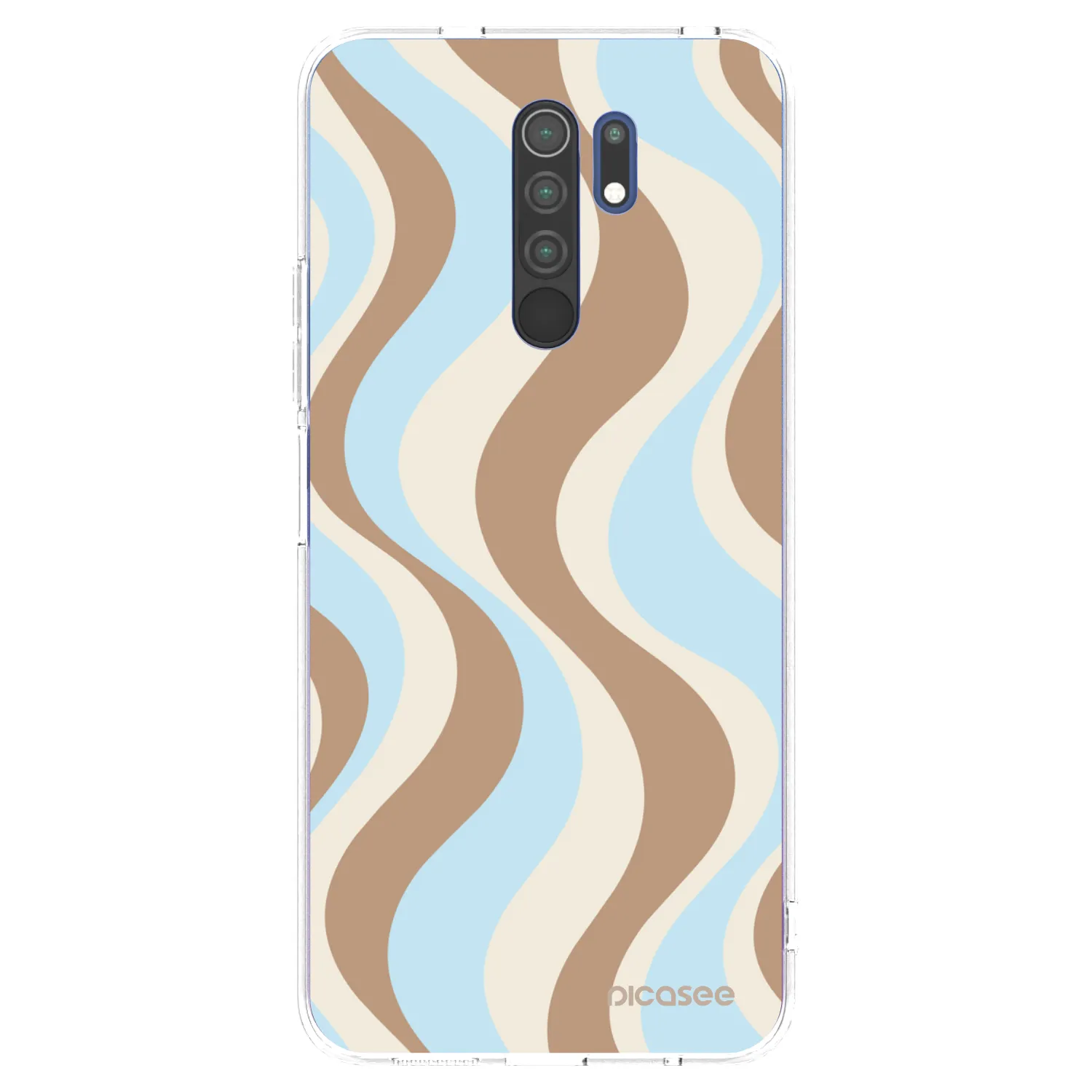 Picasee silikonowe przeźroczyste etui na Xiaomi Redmi 9 - Abanico Days
