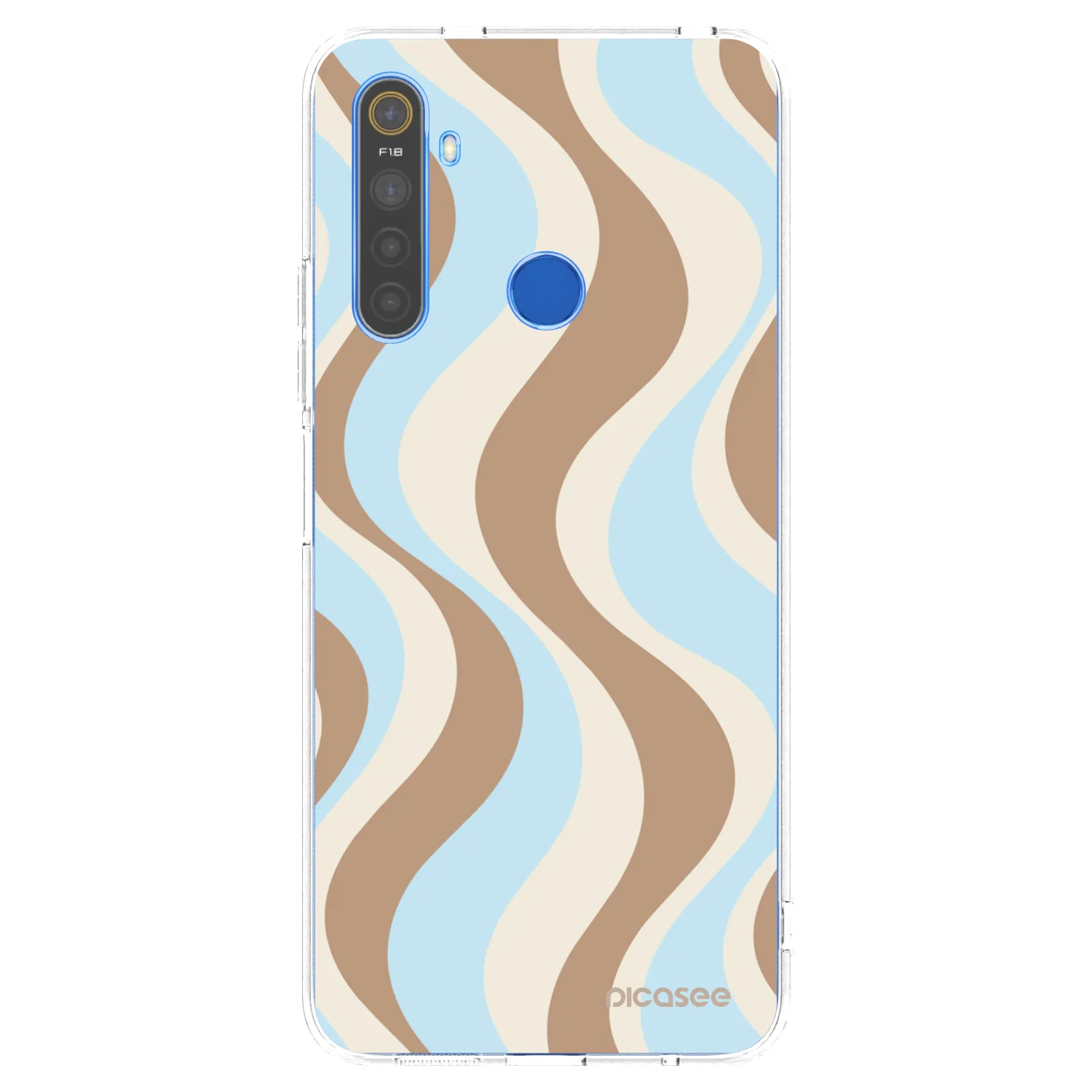 Picasee silikonowe przeźroczyste etui na Realme 5 - Abanico Days