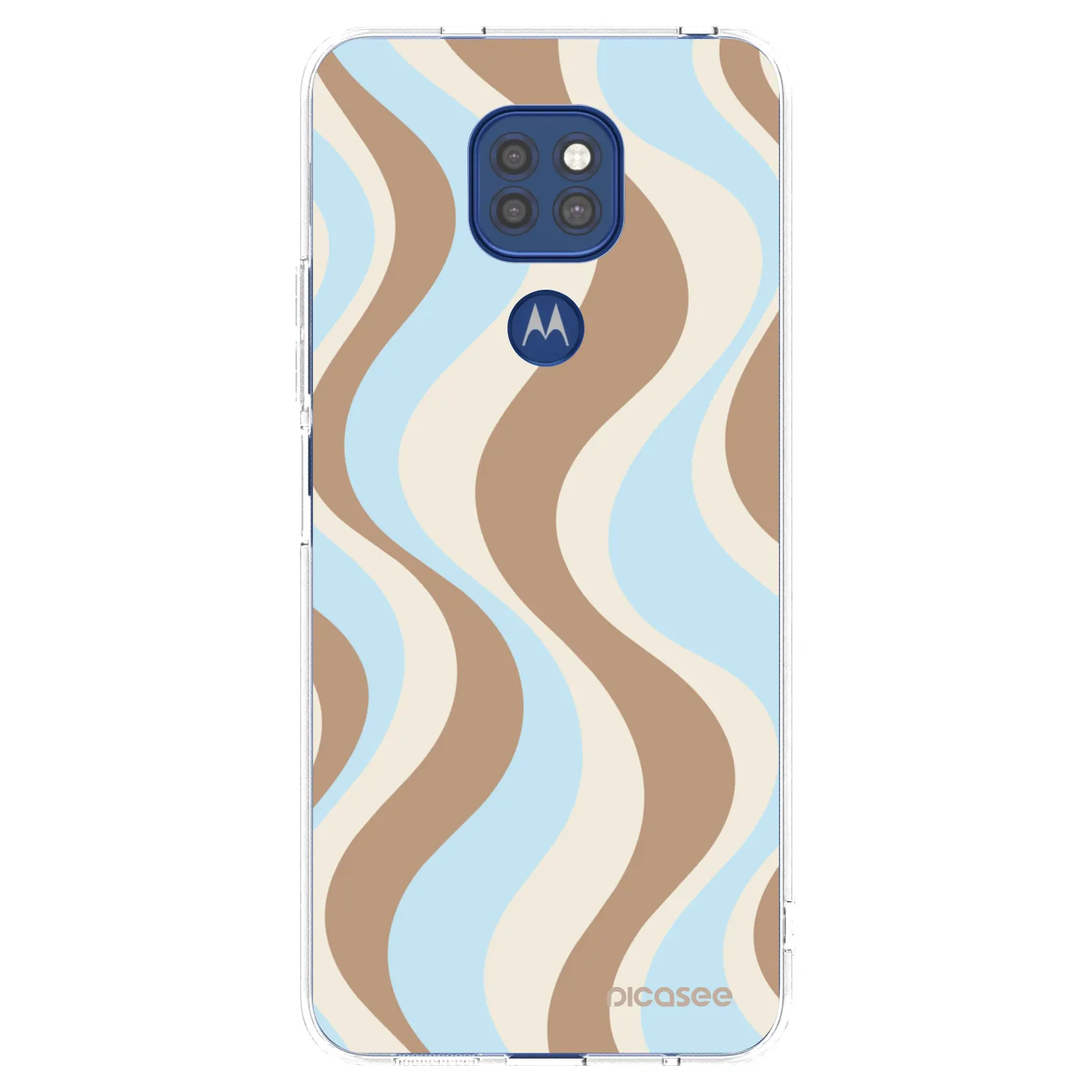 Picasee silikonowe przeźroczyste etui na Motorola Moto G9 Play - Abanico Days
