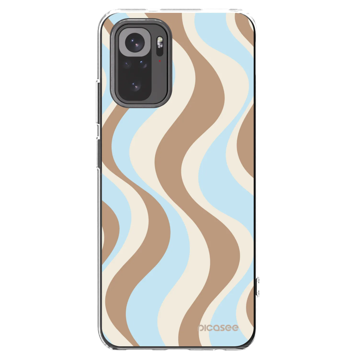 Picasee silikonowe przeźroczyste etui na Xiaomi Redmi Note 10S - Abanico Days