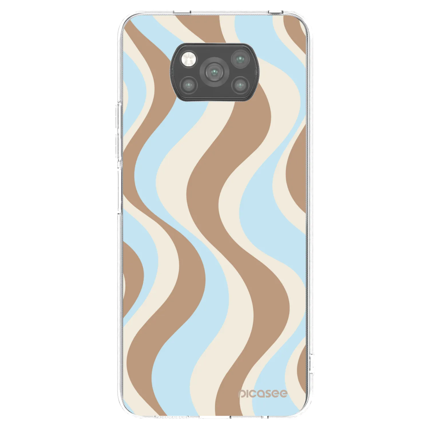 Picasee silikonowe czarne etui na Xiaomi Poco X3 Pro - Abanico Days