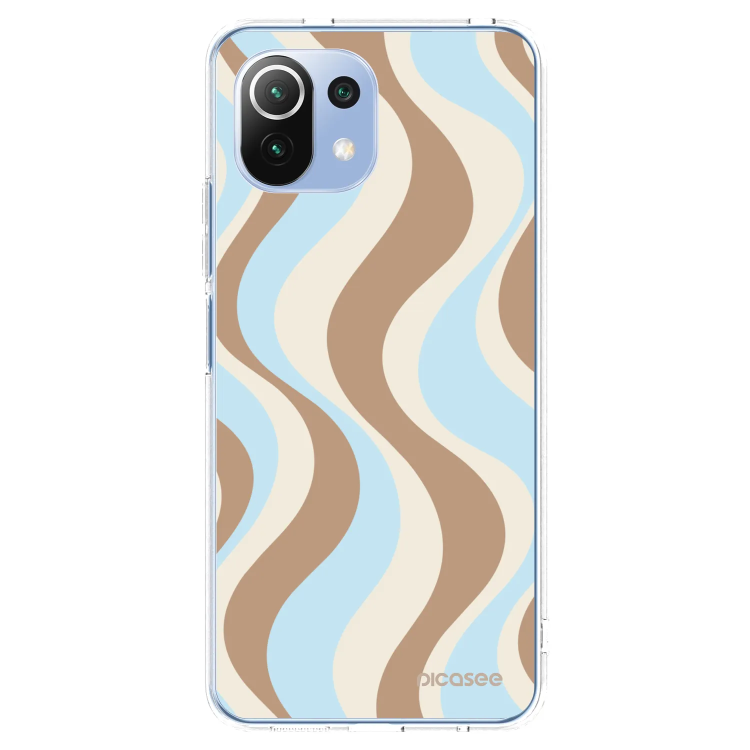 Picasee silikonowe przeźroczyste etui na Xiaomi Mi 11 Lite - Abanico Days