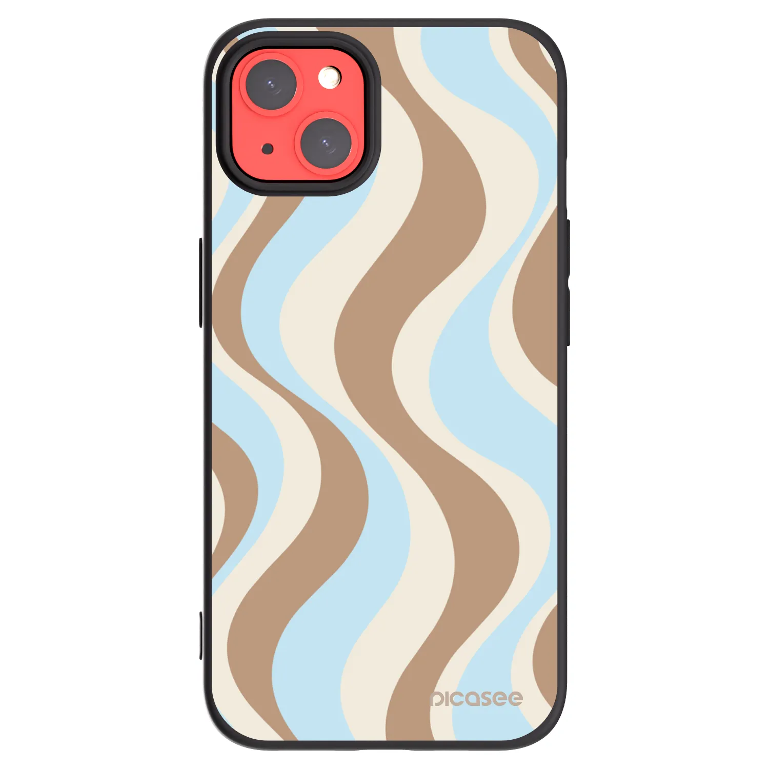 Picasee silikonowe czarne etui na Apple iPhone 13 - Abanico Days