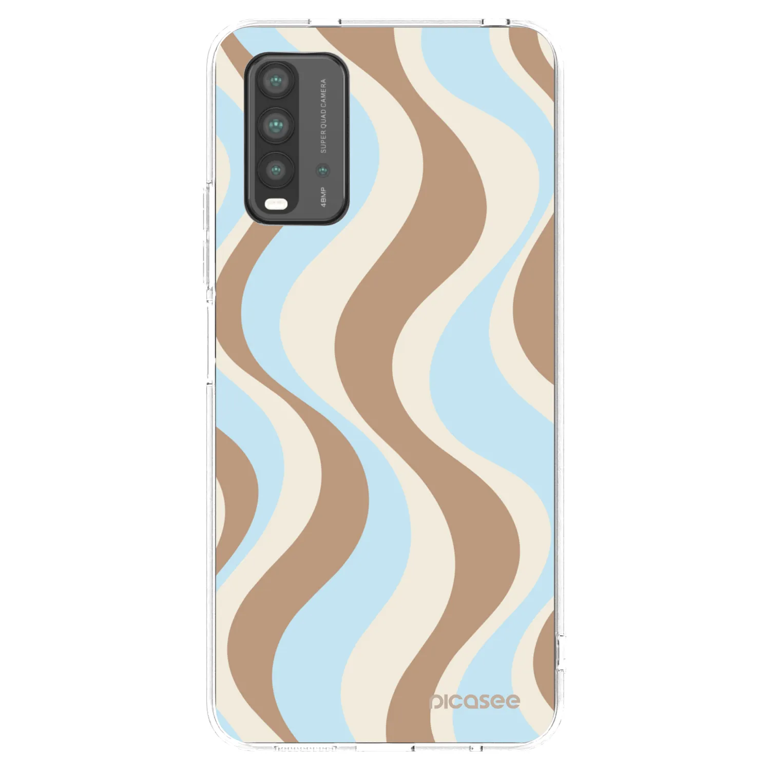 Picasee silikonowe czarne etui na Xiaomi Redmi 9T - Abanico Days