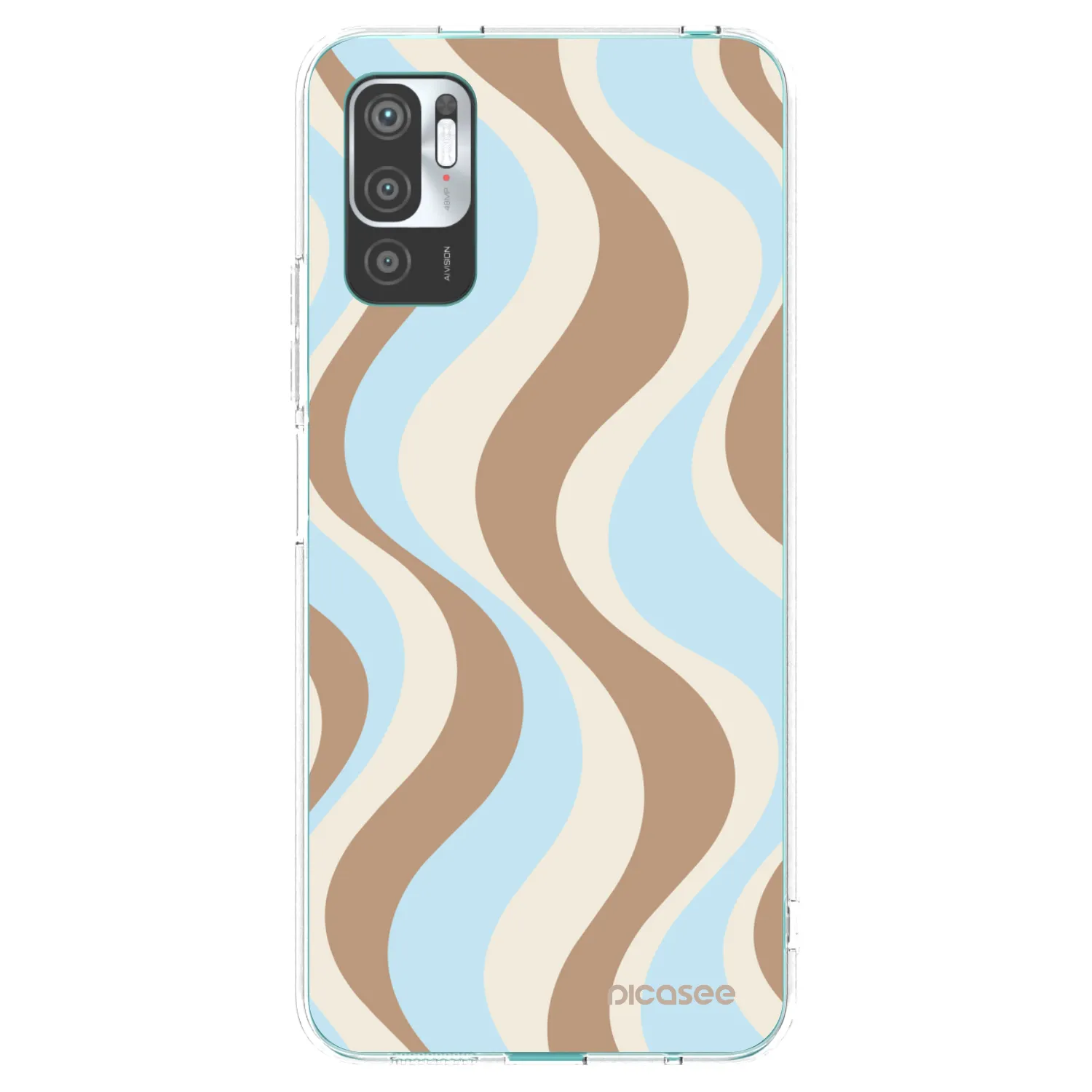 Picasee silikonowe przeźroczyste etui na Xiaomi Redmi Note 10 5G - Abanico Days