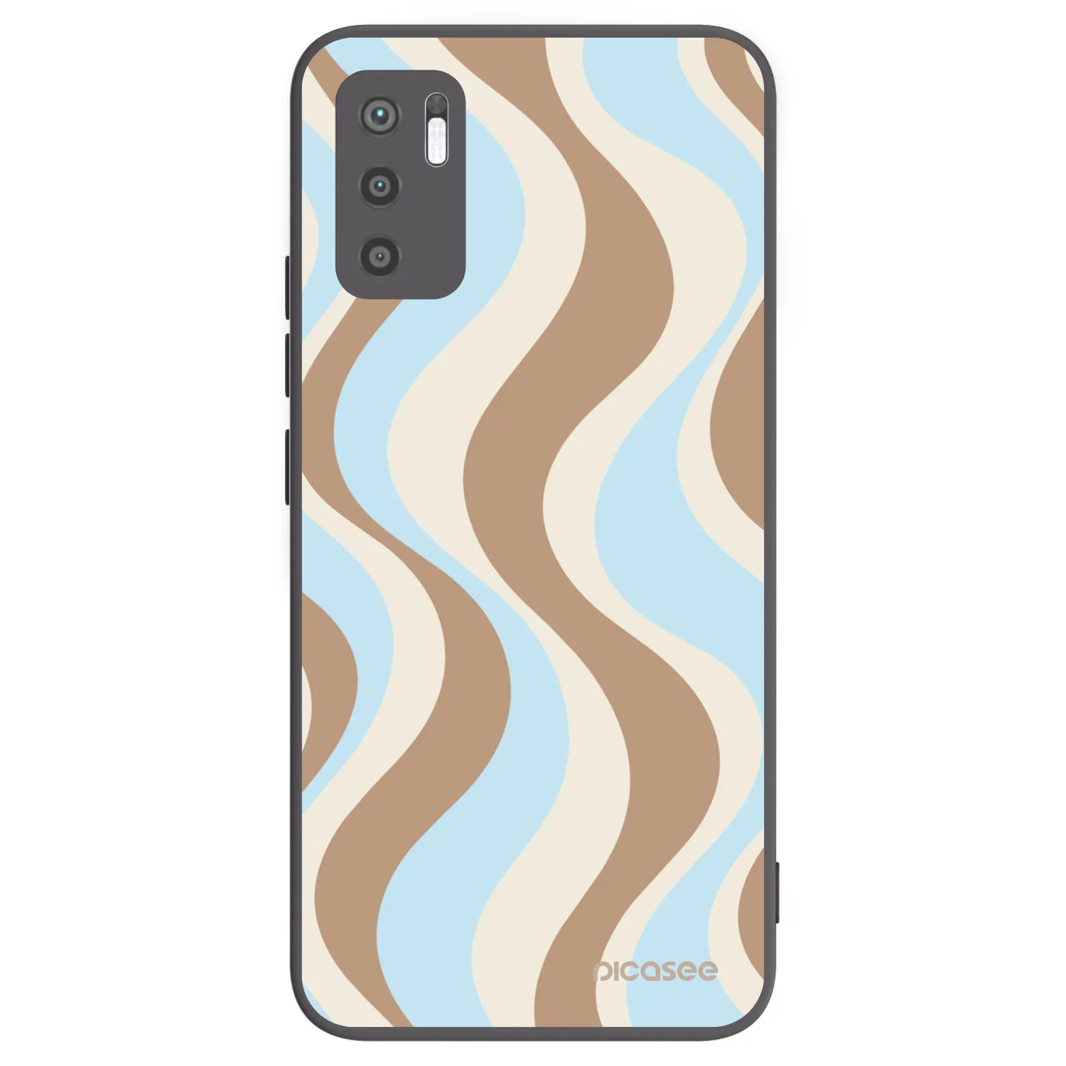 Picasee silikonowe czarne etui na Xiaomi Redmi Note 10 5G - Abanico Days