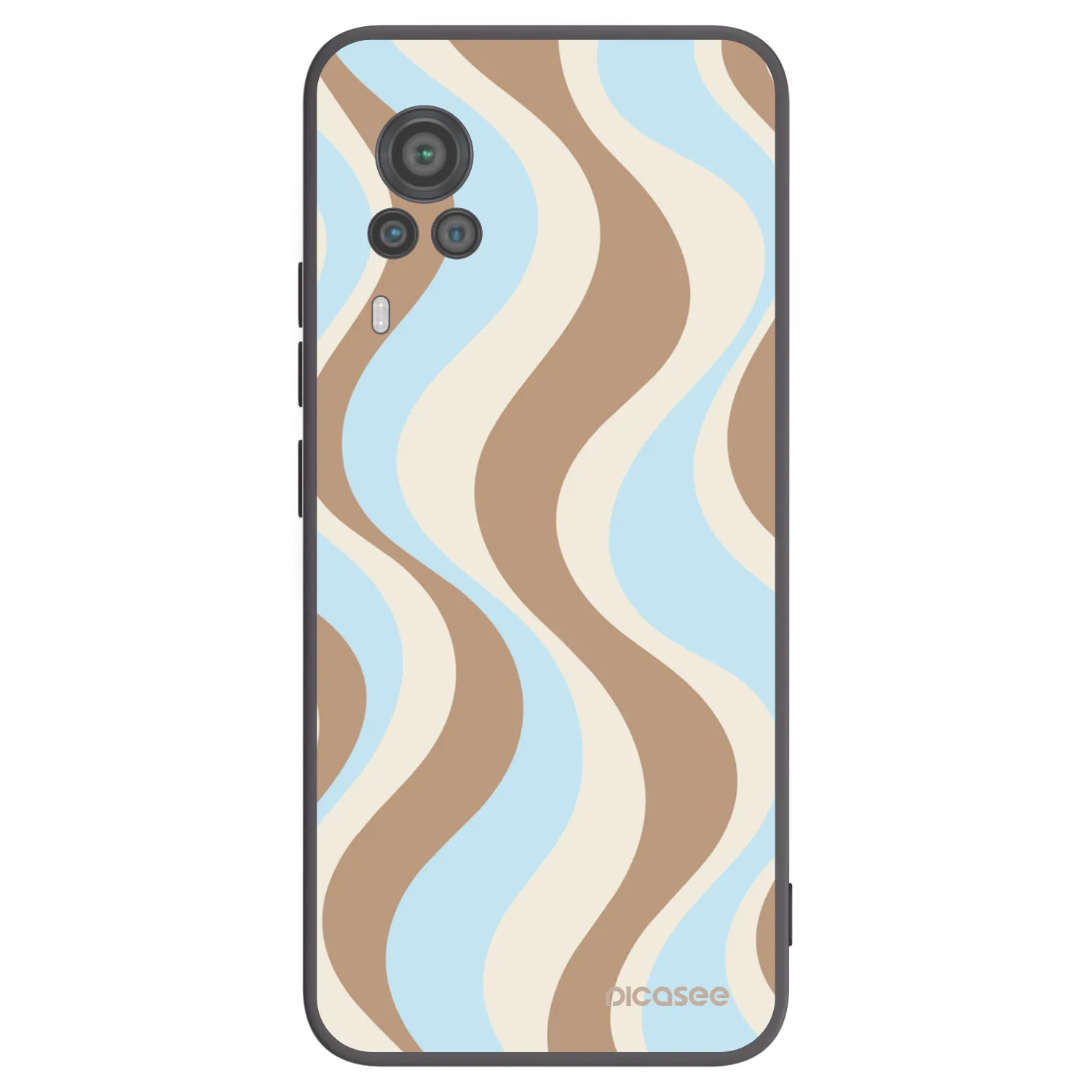 Picasee silikonowe czarne etui na Vivo X60 Pro 5G - Abanico Days