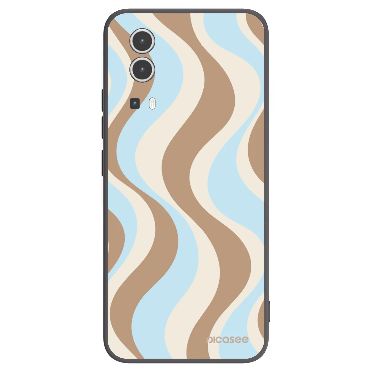 Picasee silikonowe czarne etui na Vivo Y72 5G - Abanico Days