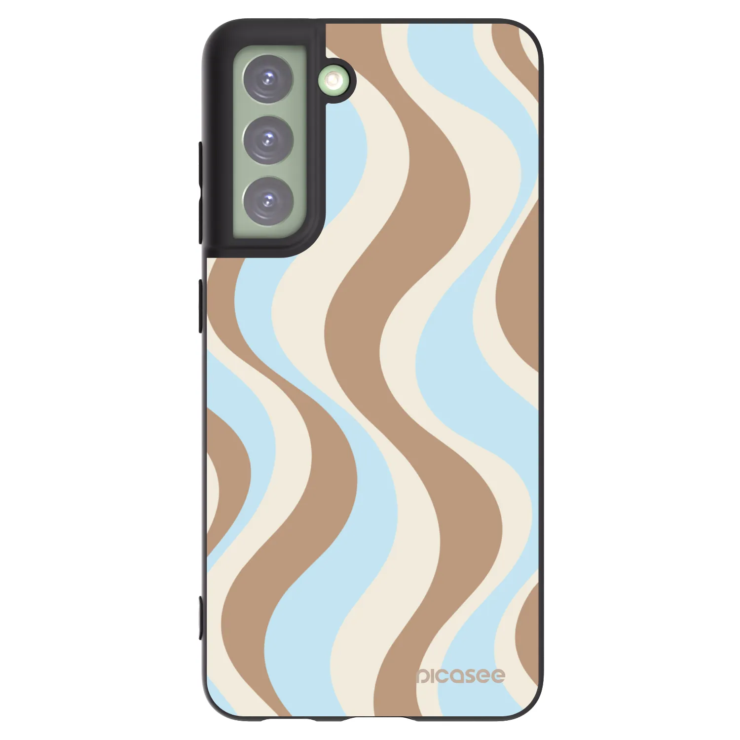 Picasee silikonowe czarne etui na Samsung Galaxy S21 FE 5G - Abanico Days
