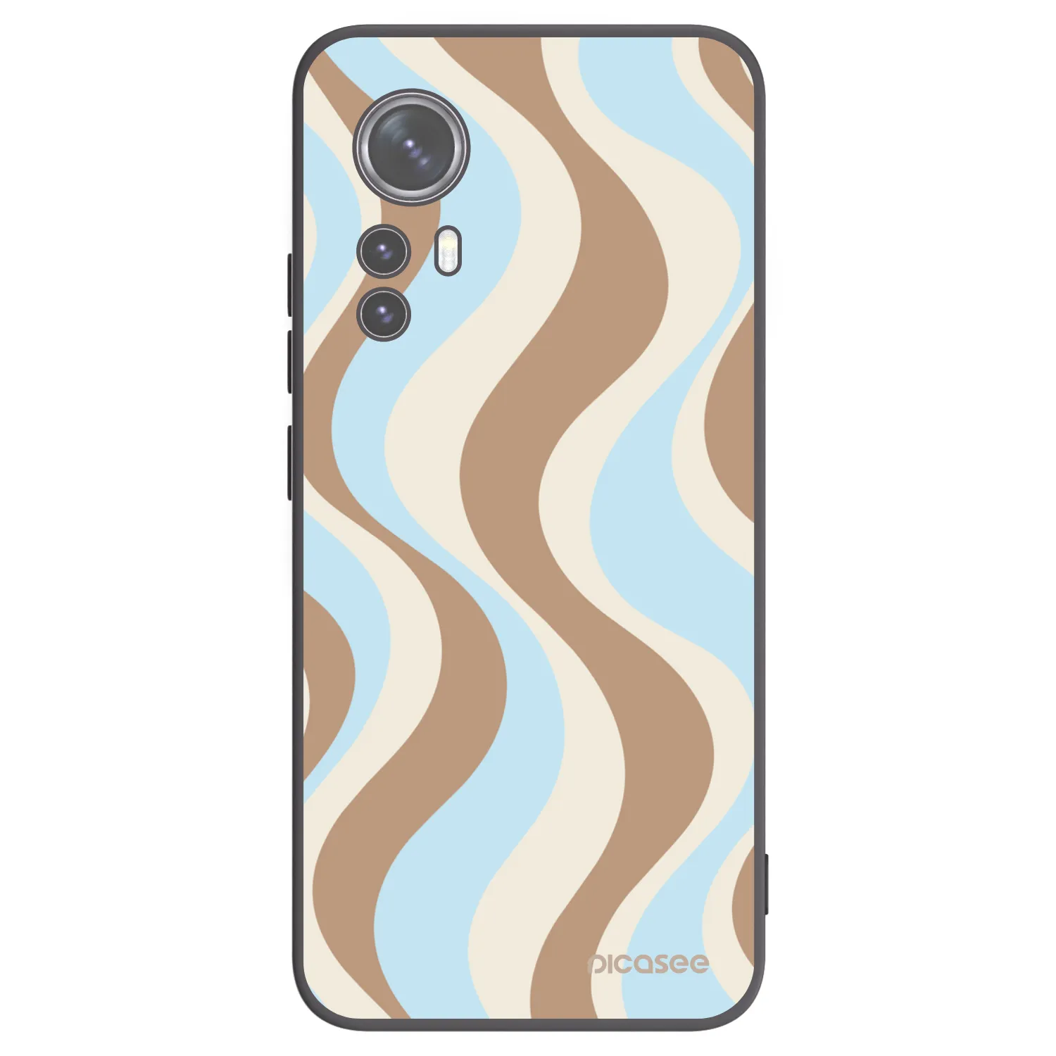 Picasee silikonowe czarne etui na Xiaomi 12 - Abanico Days