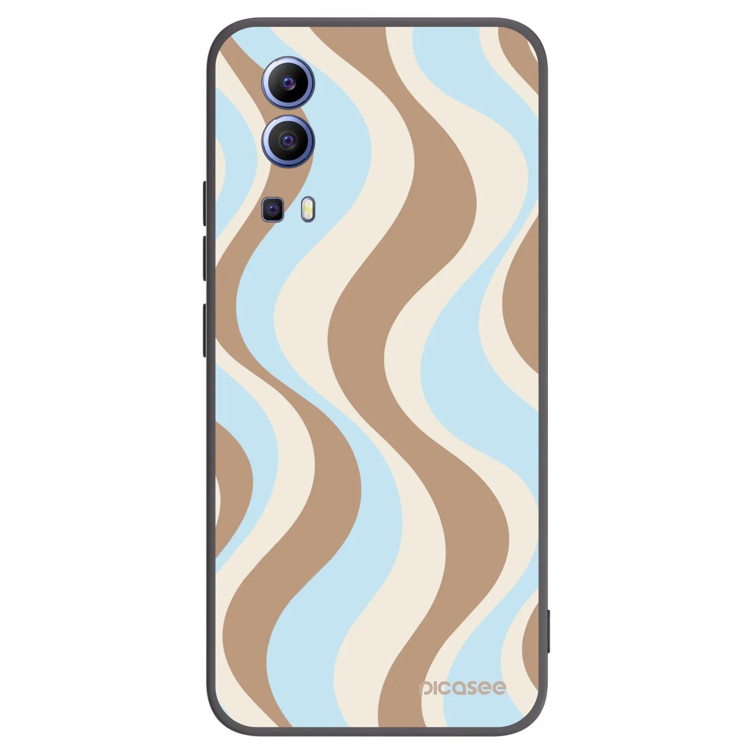 Picasee silikonowe czarne etui na Vivo Y52 5G - Abanico Days