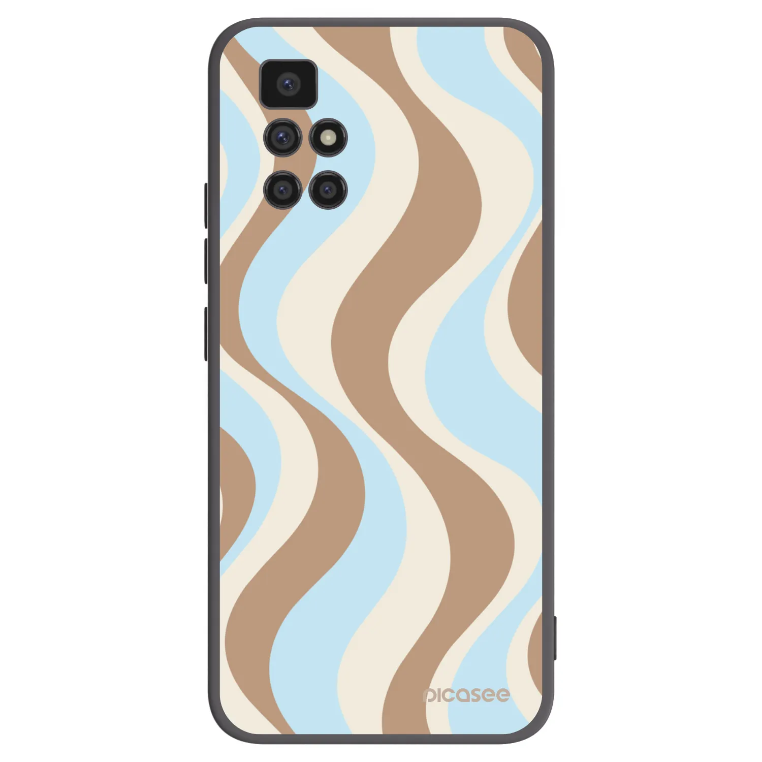 Picasee silikonowe czarne etui na Xiaomi Redmi 10 (2022) - Abanico Days