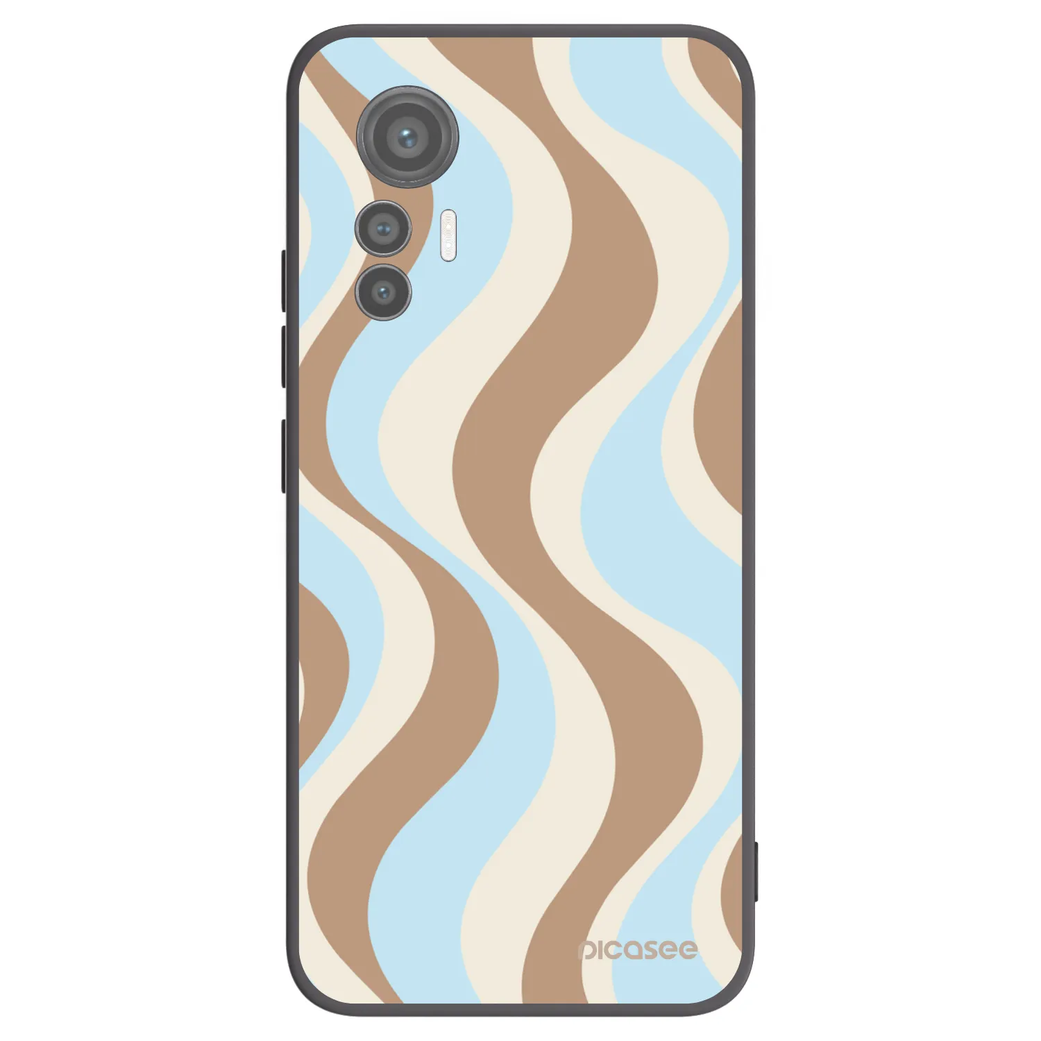 Picasee silikonowe czarne etui na Xiaomi 12 Lite - Abanico Days