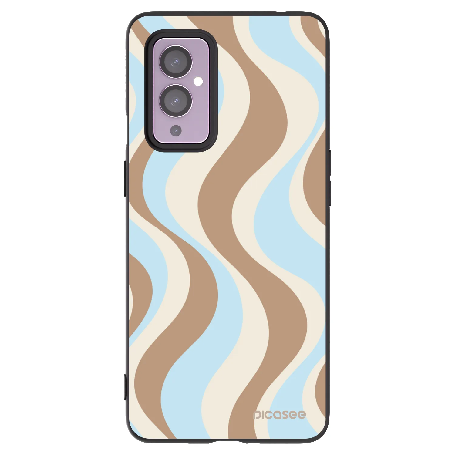 Picasee silikonowe czarne etui na OnePlus 9 - Abanico Days