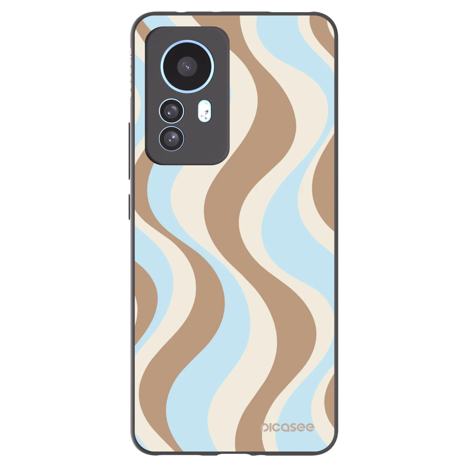 Picasee silikonowe czarne etui na Xiaomi 12T - Abanico Days