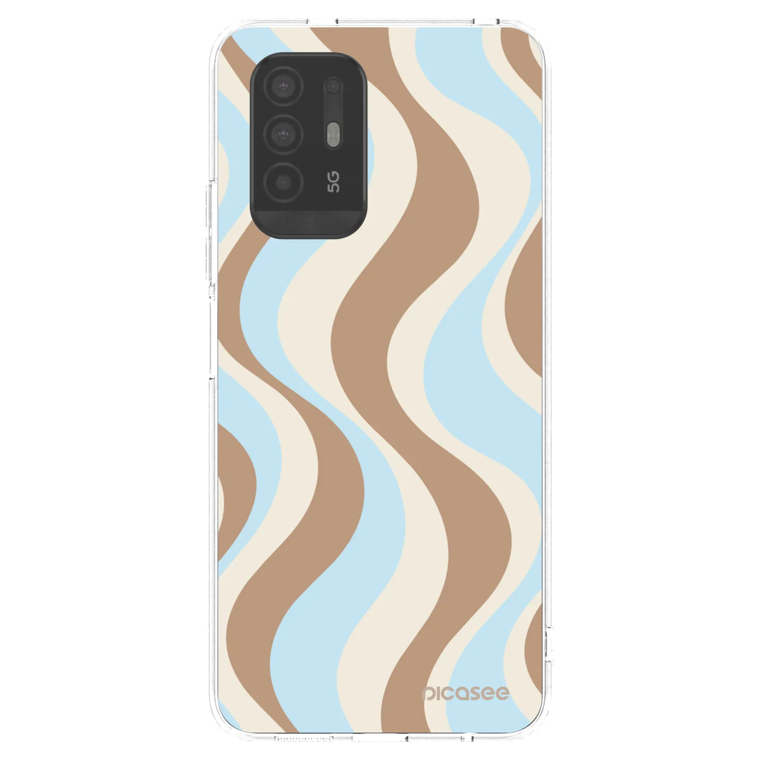 Picasee silikonowe przeźroczyste etui na OPPO A94 5G - Abanico Days