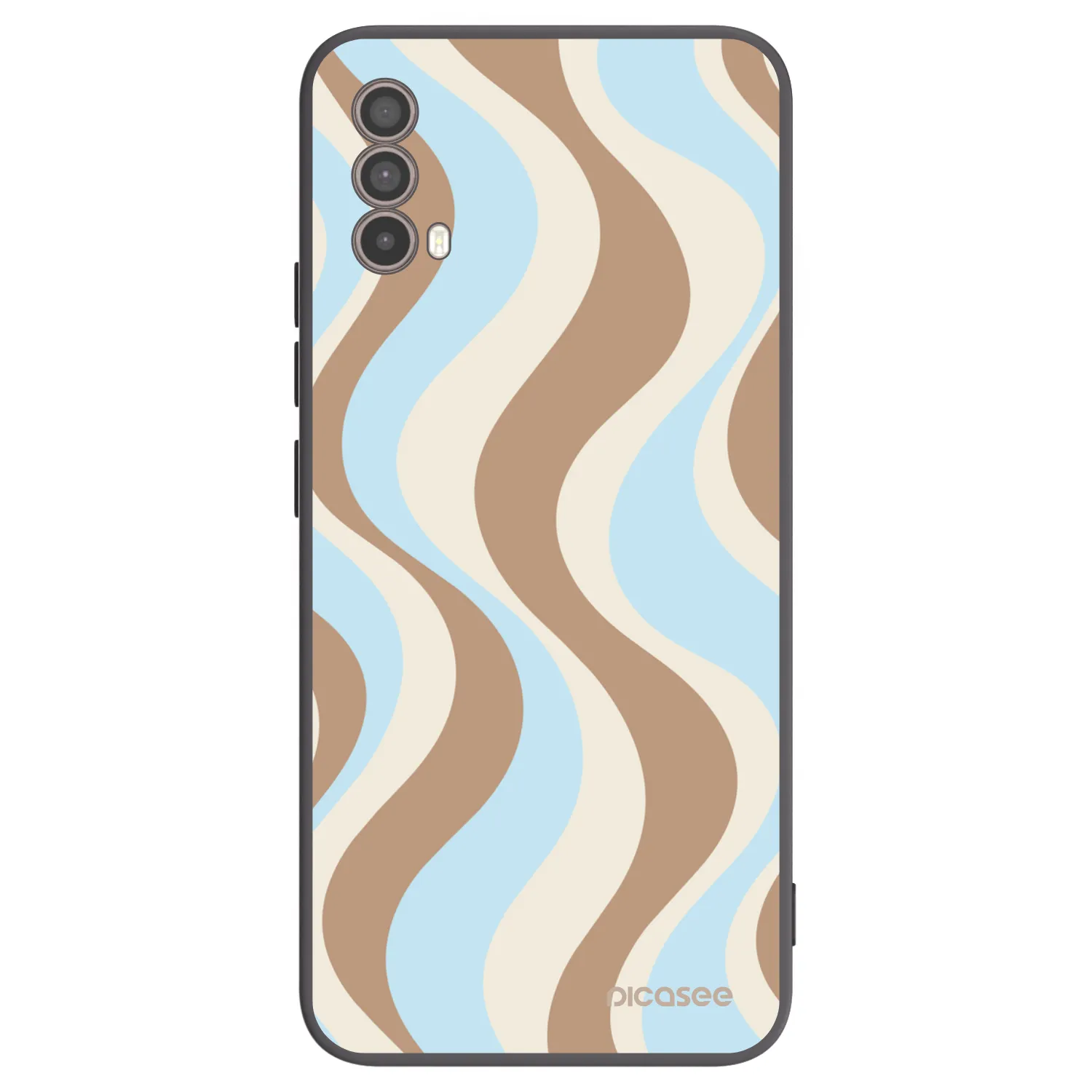 Picasee silikonowe czarne etui na Motorola Moto E40 - Abanico Days