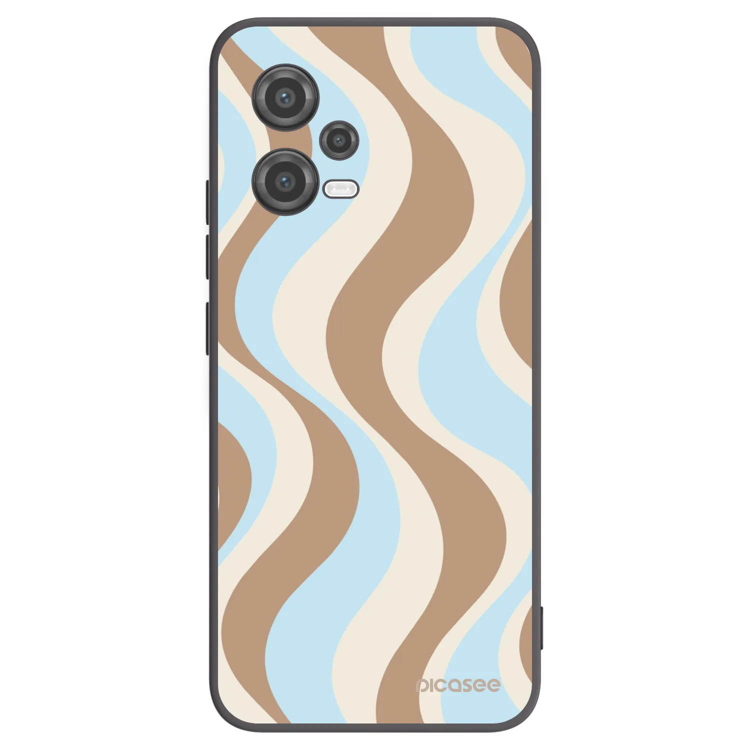 Picasee silikonowe czarne etui na Xiaomi Poco X5 - Abanico Days