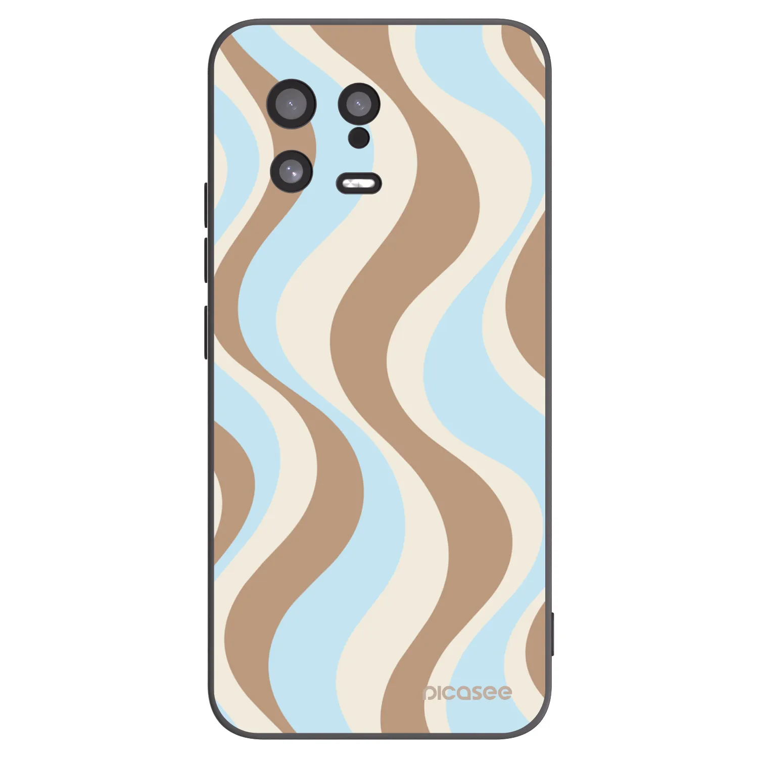 Picasee silikonowe czarne etui na Xiaomi 13 - Abanico Days