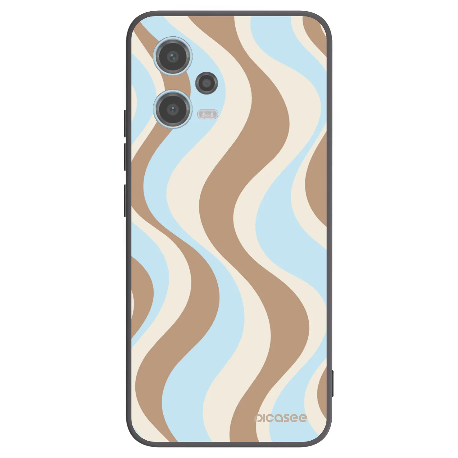 Picasee silikonowe czarne etui na Xiaomi Redmi Note 12 5G - Abanico Days