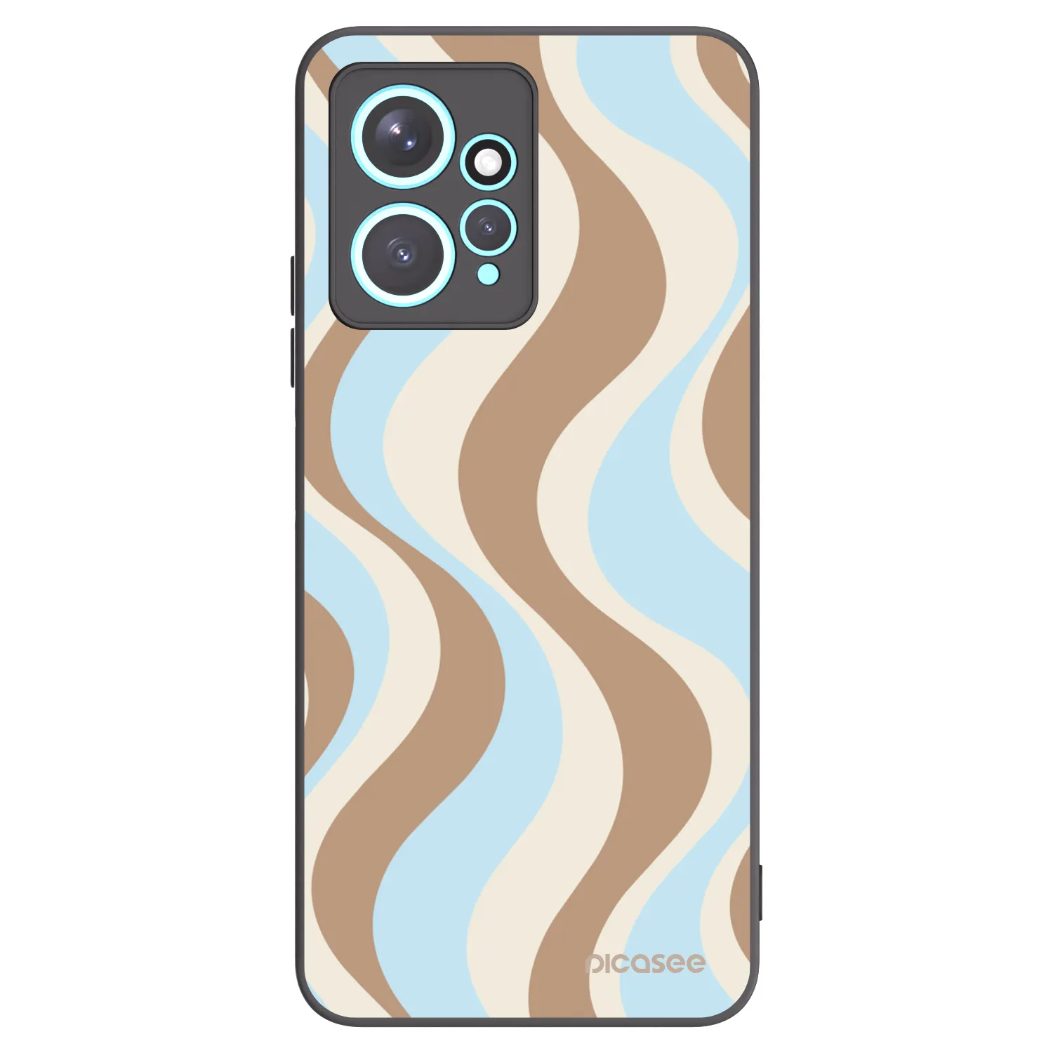 Picasee silikonowe czarne etui na Xiaomi Redmi Note 12 4G - Abanico Days