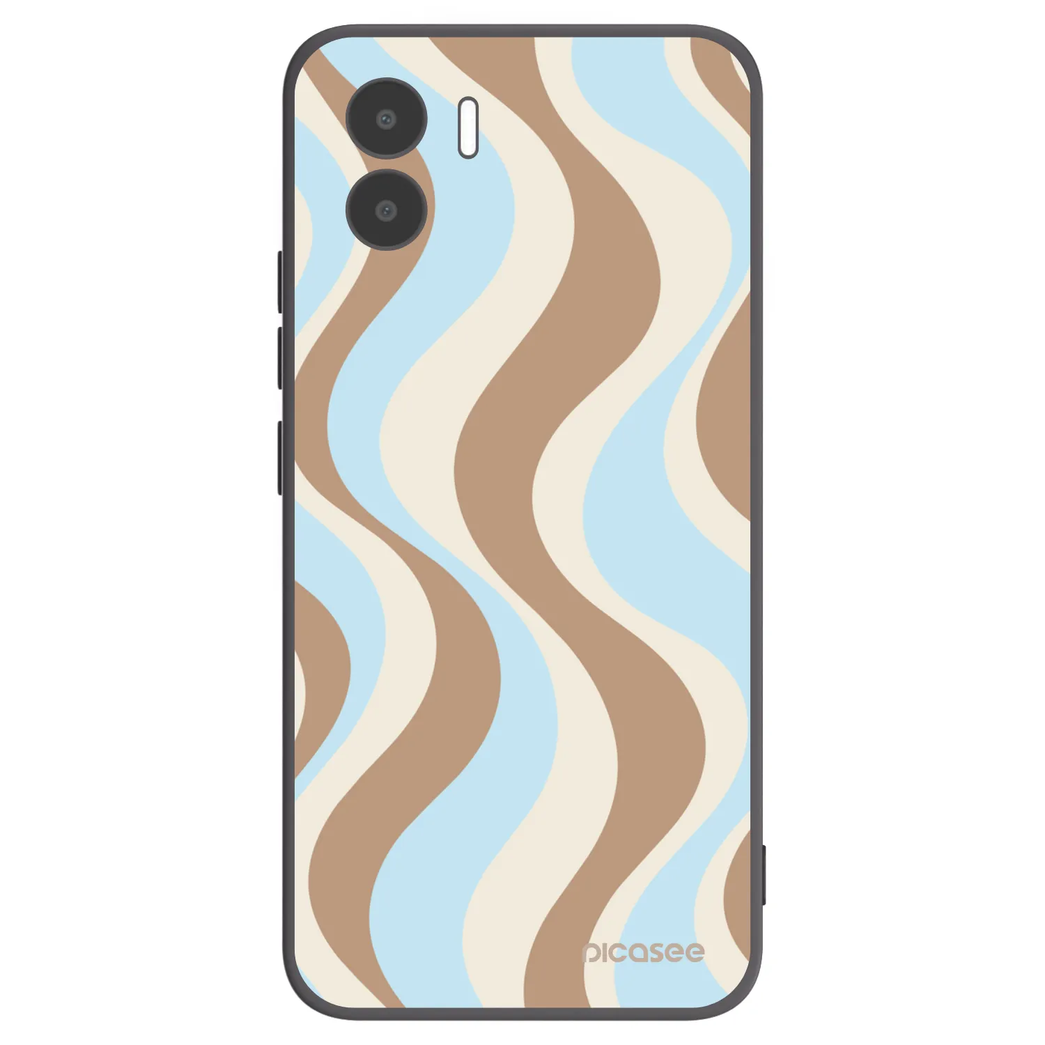 Picasee silikonowe czarne etui na Xiaomi Redmi A2 - Abanico Days