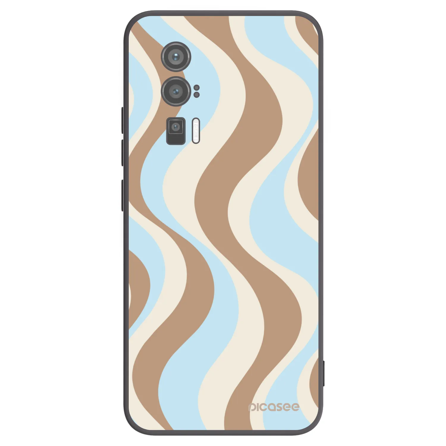 Picasee silikonowe czarne etui na Xiaomi Poco F5 Pro 5G - Abanico Days