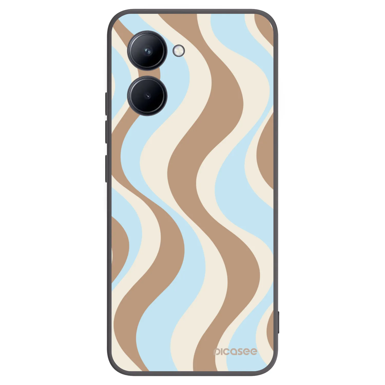 Picasee silikonowe czarne etui na Realme C33 (2023) - Abanico Days