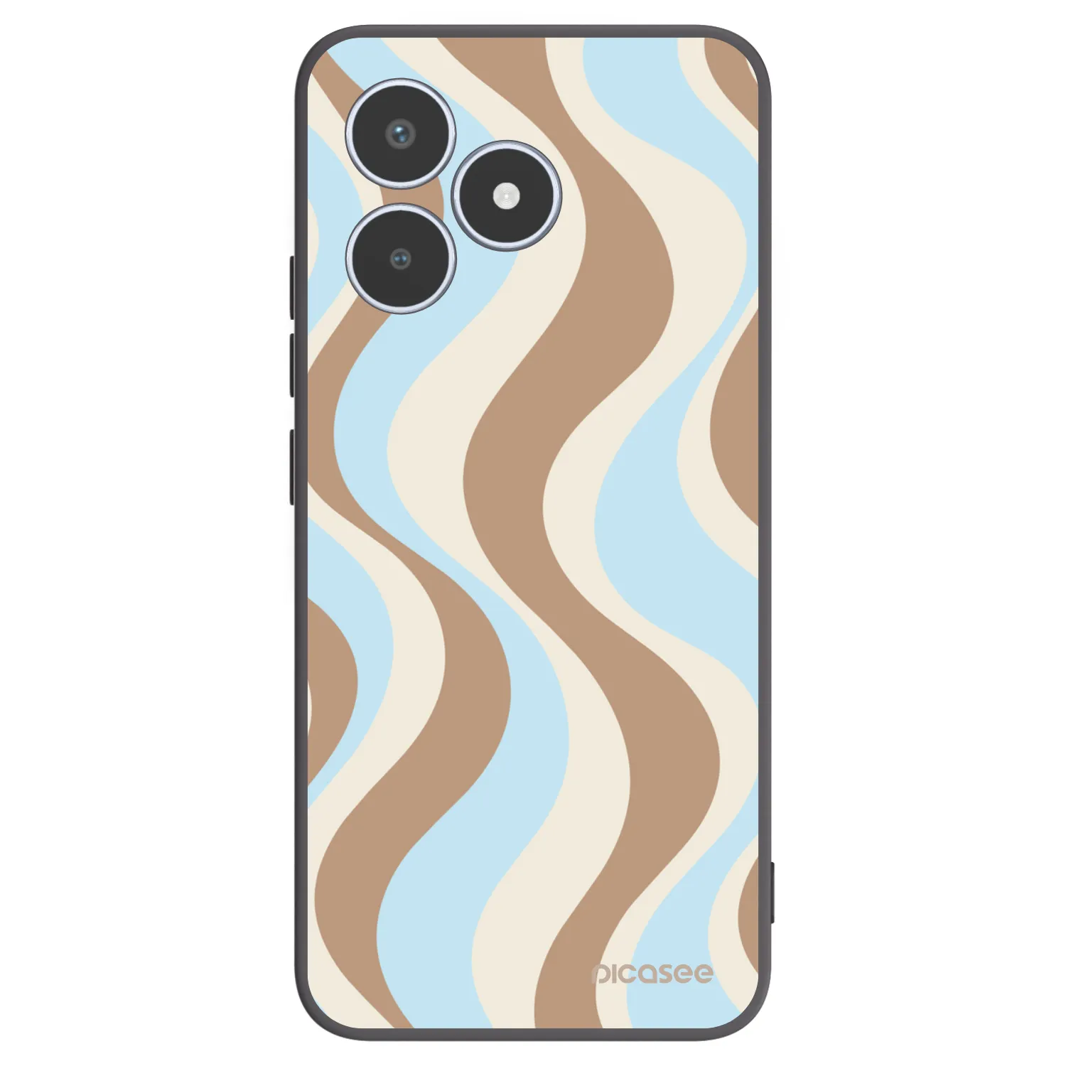 Picasee silikonowe czarne etui na Realme C53 - Abanico Days