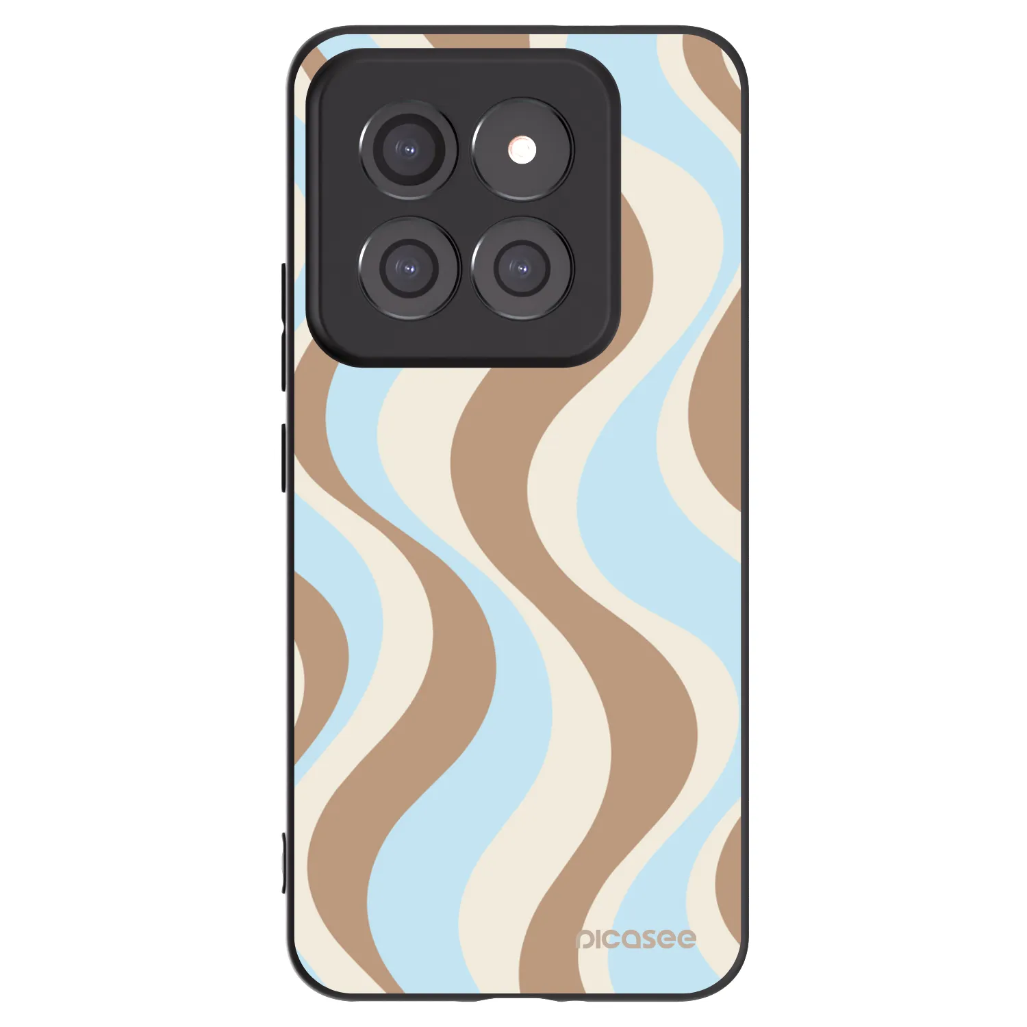 Picasee silikonowe czarne etui na Xiaomi 14 Pro - Abanico Days