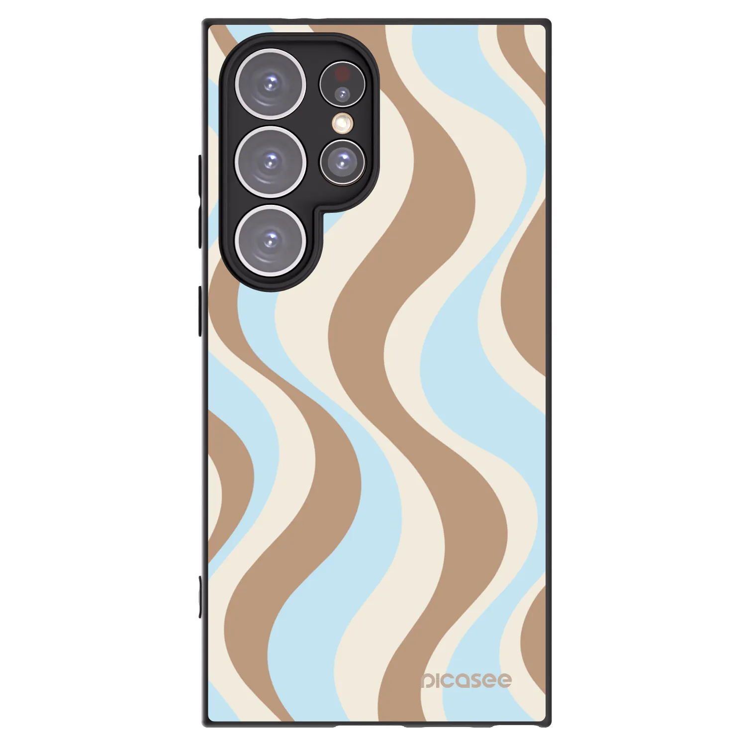 Picasee silikonowe czarne etui na Samsung Galaxy S24 Ultra S928B 5G - Abanico Days