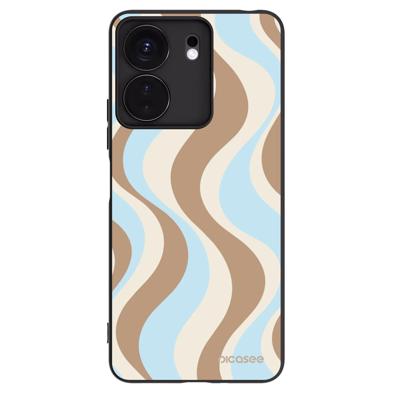 Picasee silikonowe czarne etui na Xiaomi Redmi 13C 4G - Abanico Days