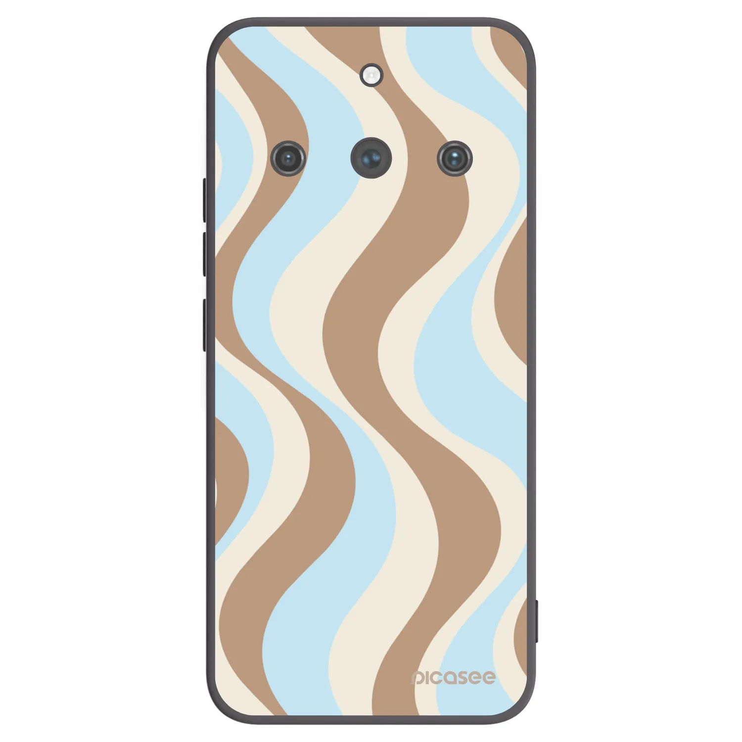Picasee silikonowe czarne etui na Realme 11 Pro+ - Abanico Days