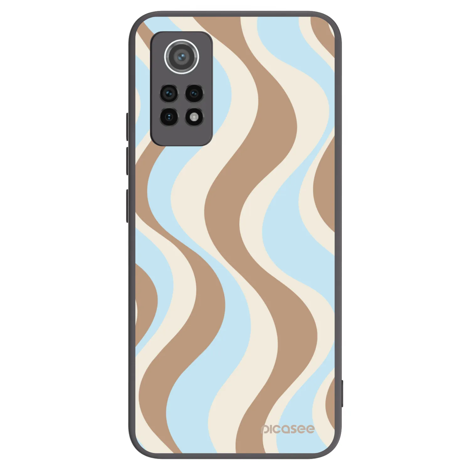 Picasee silikonowe czarne etui na Xiaomi Redmi Note 12 Pro 4G - Abanico Days