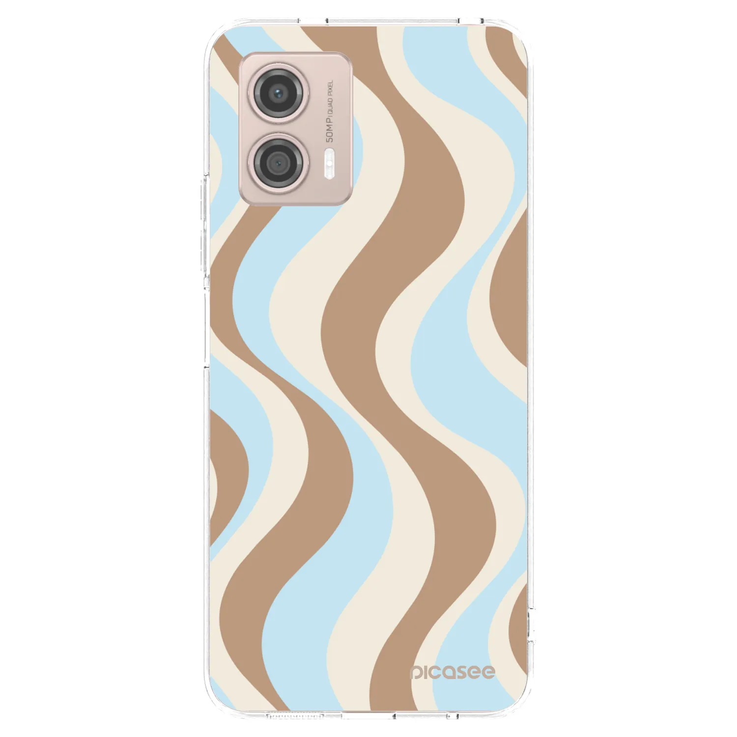 Picasee silikonowe przeźroczyste etui na Motorola Moto G53 5G - Abanico Days