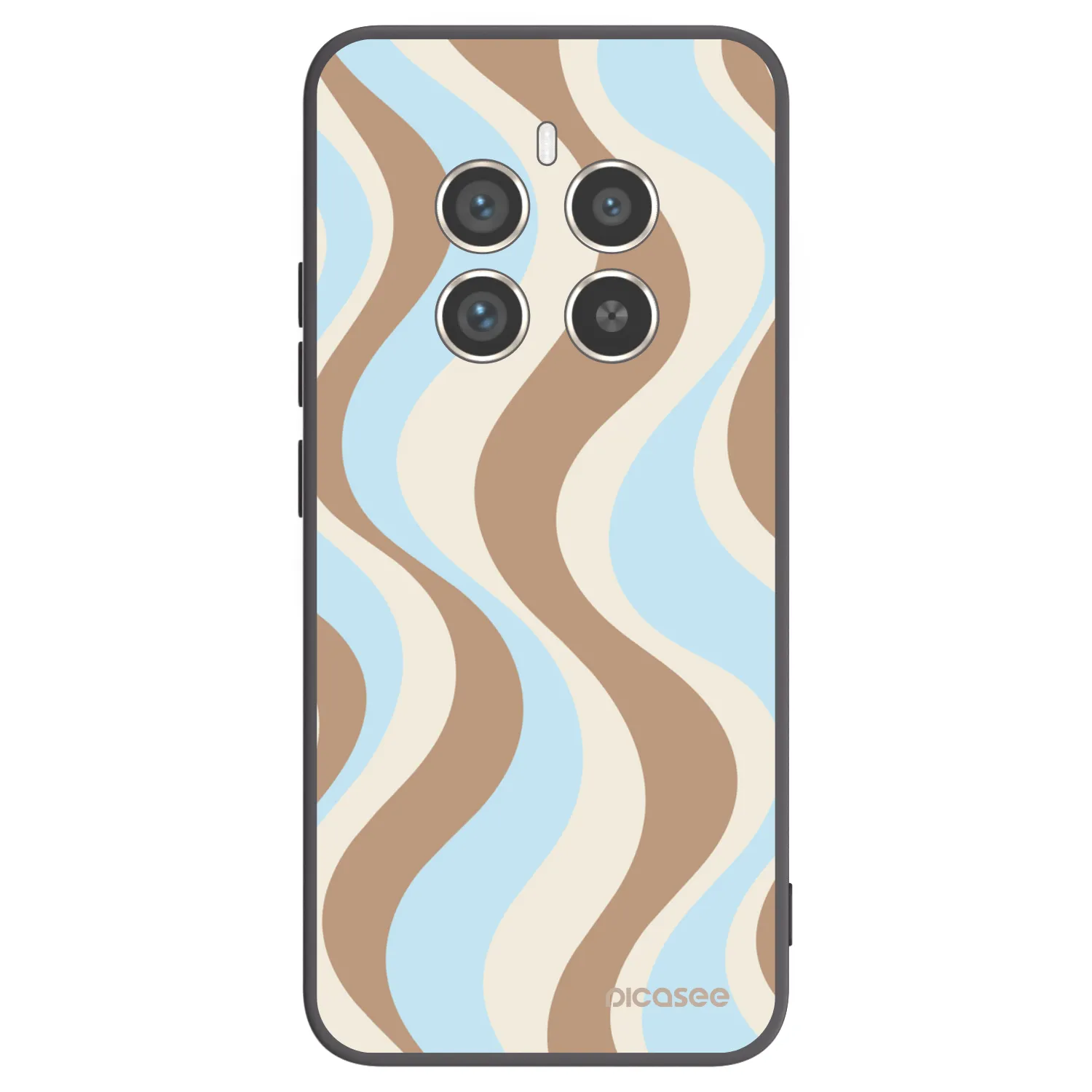 Picasee silikonowe czarne etui na Realme 12 Pro 5G - Abanico Days