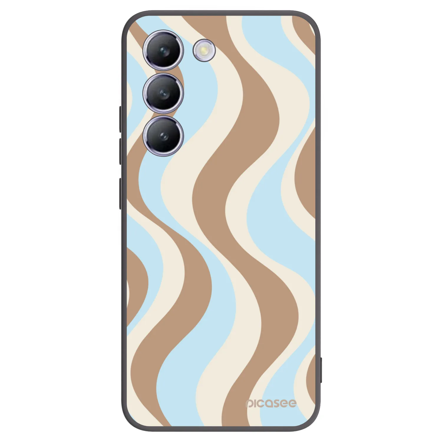 Picasee silikonowe czarne etui na Vivo V40 SE 5G - Abanico Days