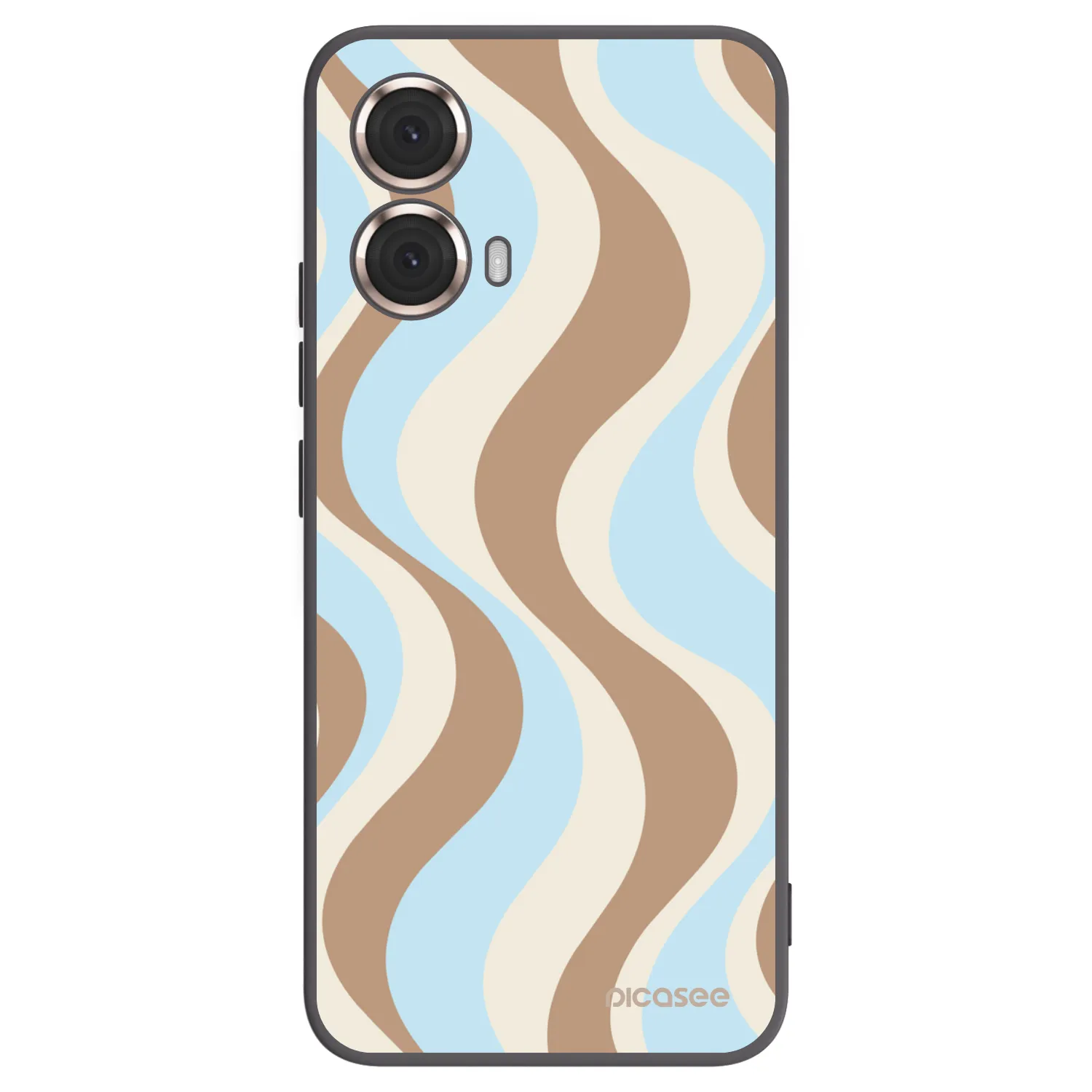 Picasee silikonowe czarne etui na Motorola Moto G85 - Abanico Days