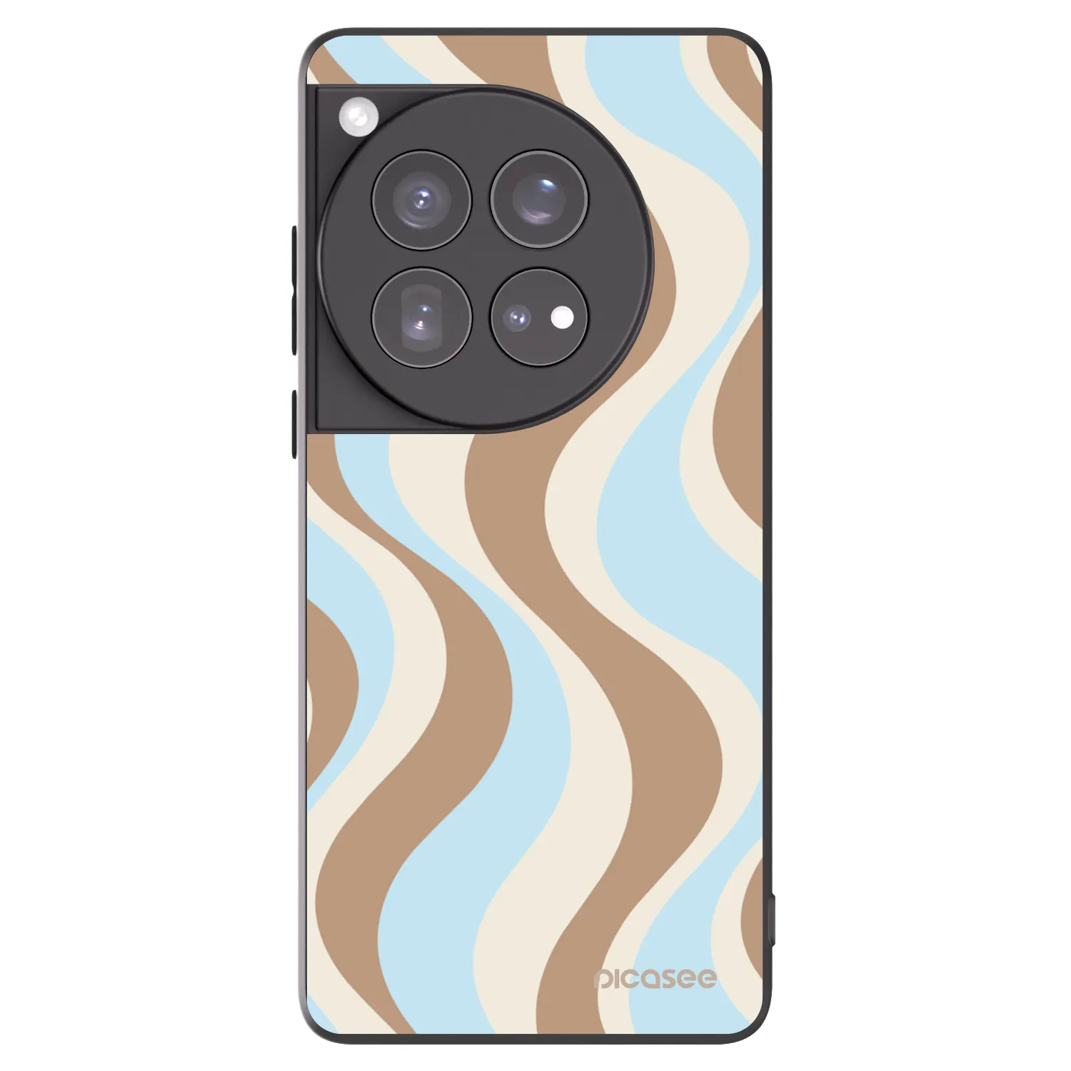 Picasee silikonowe czarne etui na OnePlus 12 5G - Abanico Days