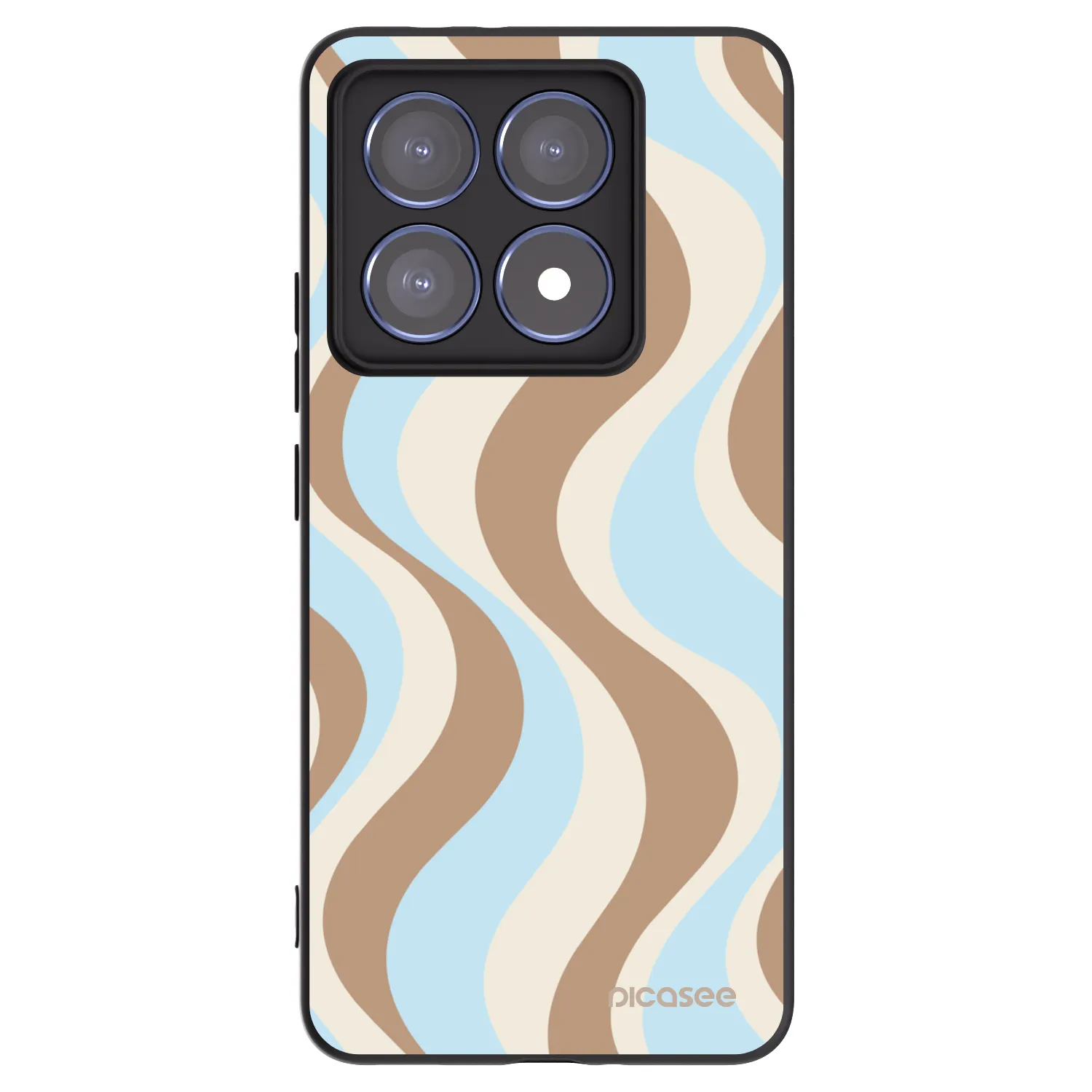 Picasee silikonowe czarne etui na Xiaomi 14T Pro - Abanico Days