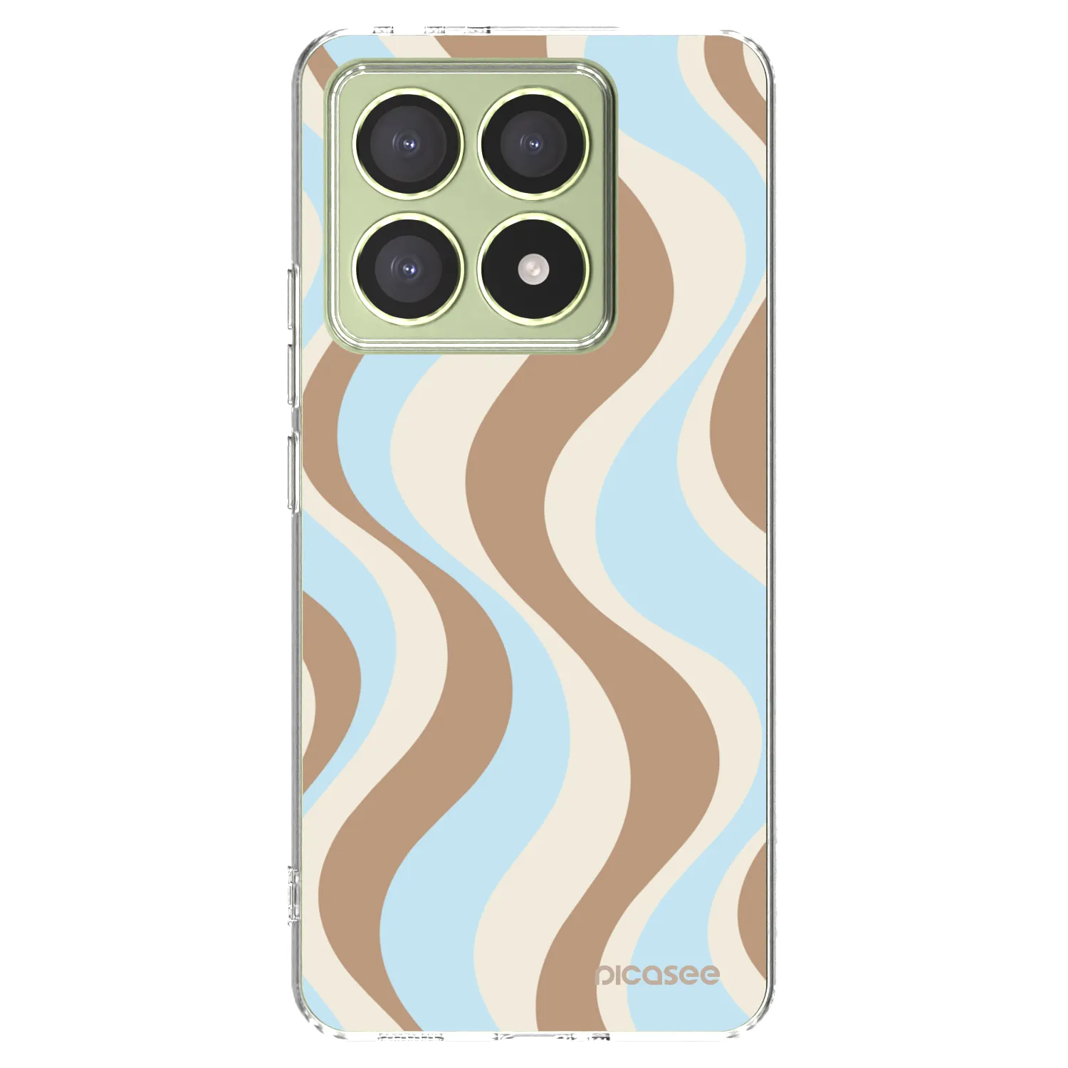 Picasee silikonowe przeźroczyste etui na Xiaomi 14T - Abanico Days