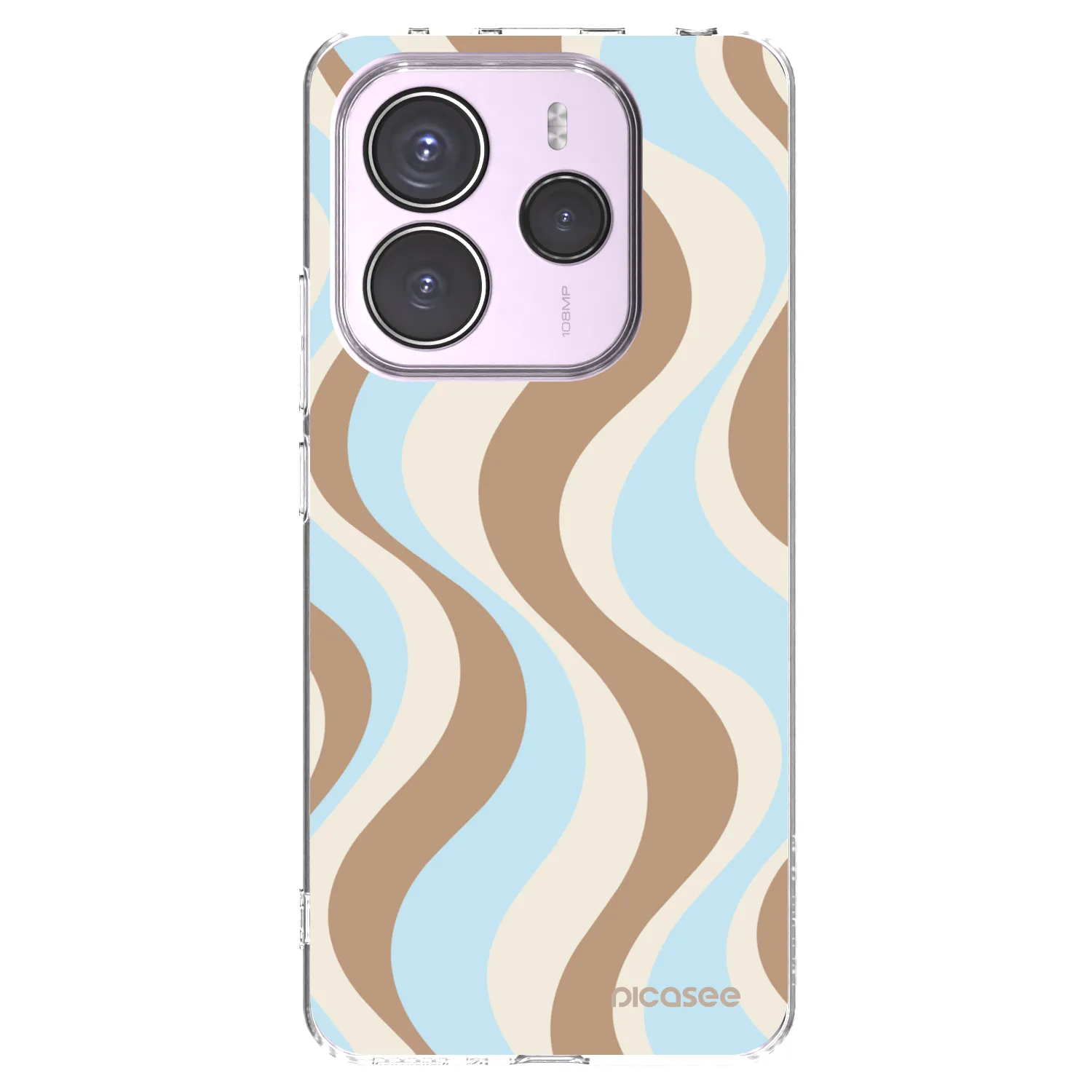 Picasee silikonowe przeźroczyste etui na Xiaomi Redmi Note 14 5G - Abanico Days