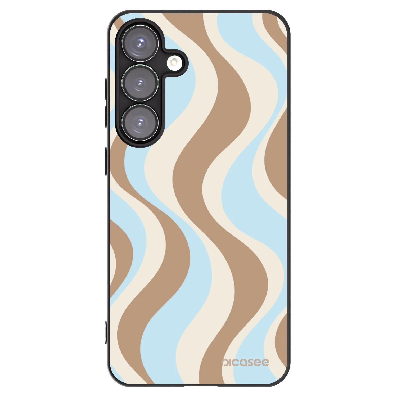Picasee silikonowe czarne etui na Samsung Galaxy S25+ 5G - Abanico Days