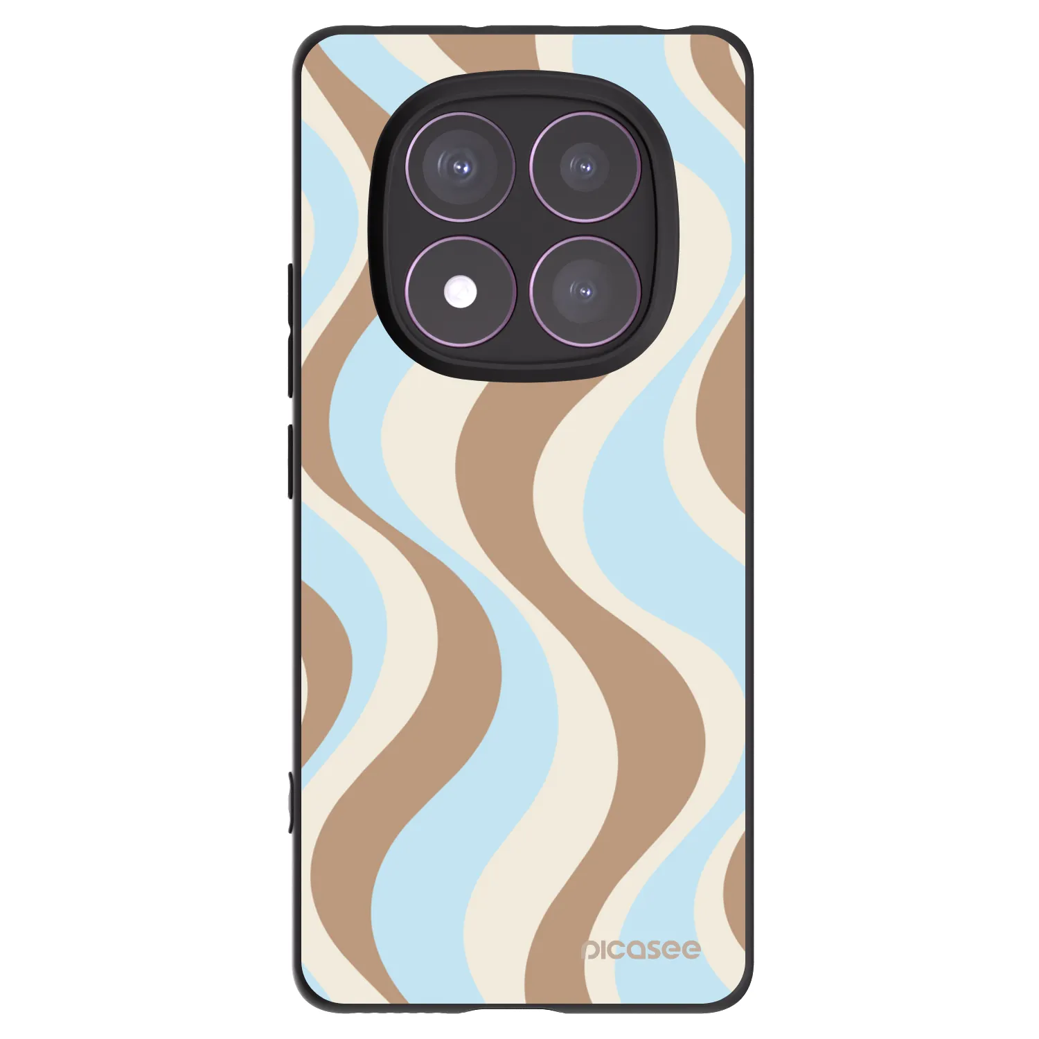 Picasee silikonowe czarne etui na Xiaomi Redmi Note 14 Pro 4G - Abanico Days